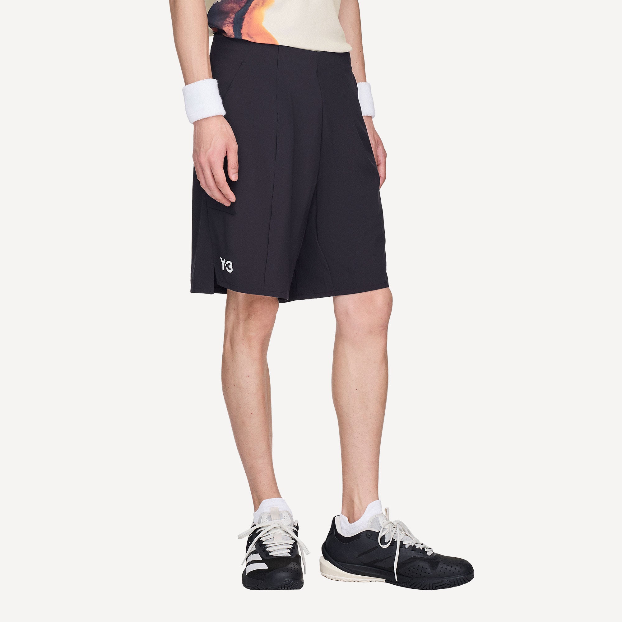 adidas Y-3 Pro US Open Men's Ergo 9-Inch Tennis Shorts - Black (1)