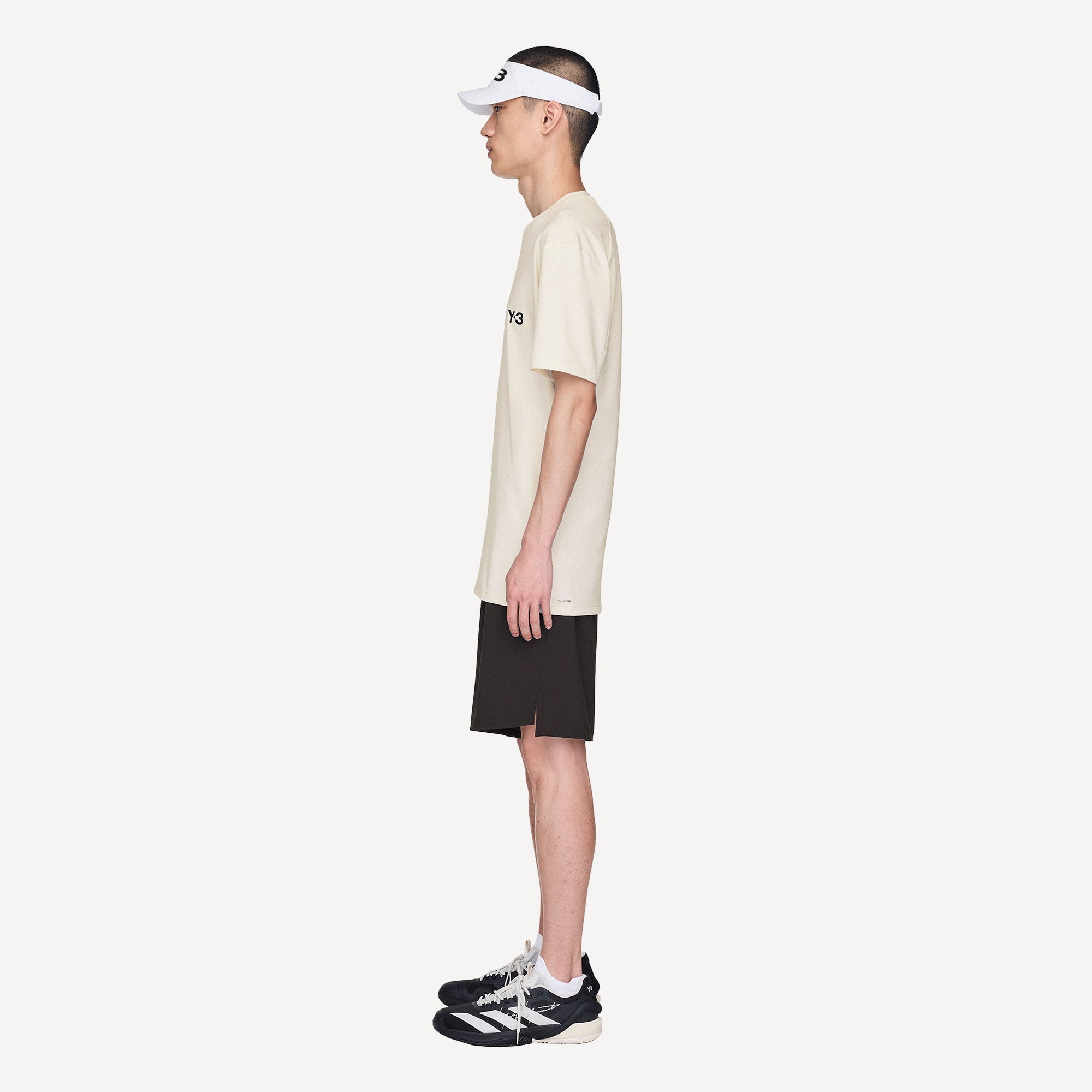adidas Y-3 Pro US Open Men's Freelift Tennis Shirt - Grey (3)