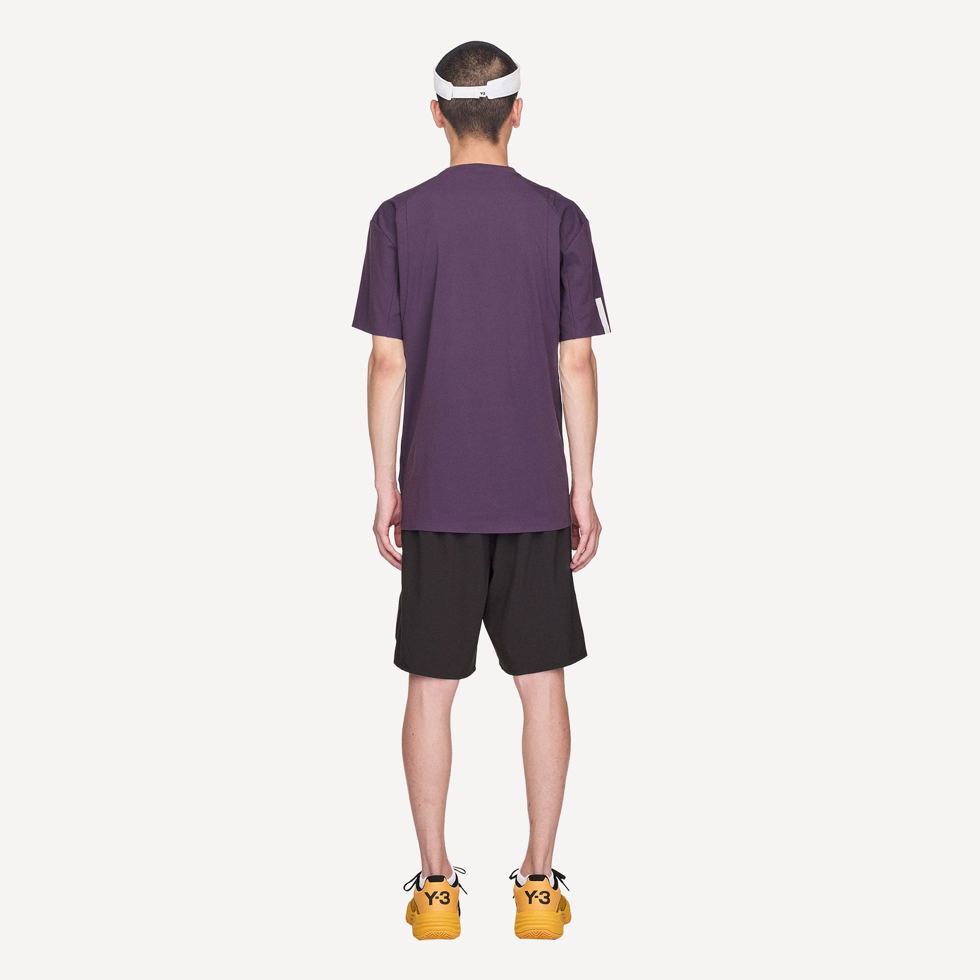 adidas Y-3 Pro US Open Men's Freelift Zip Tennis Shirt - Purple (2)