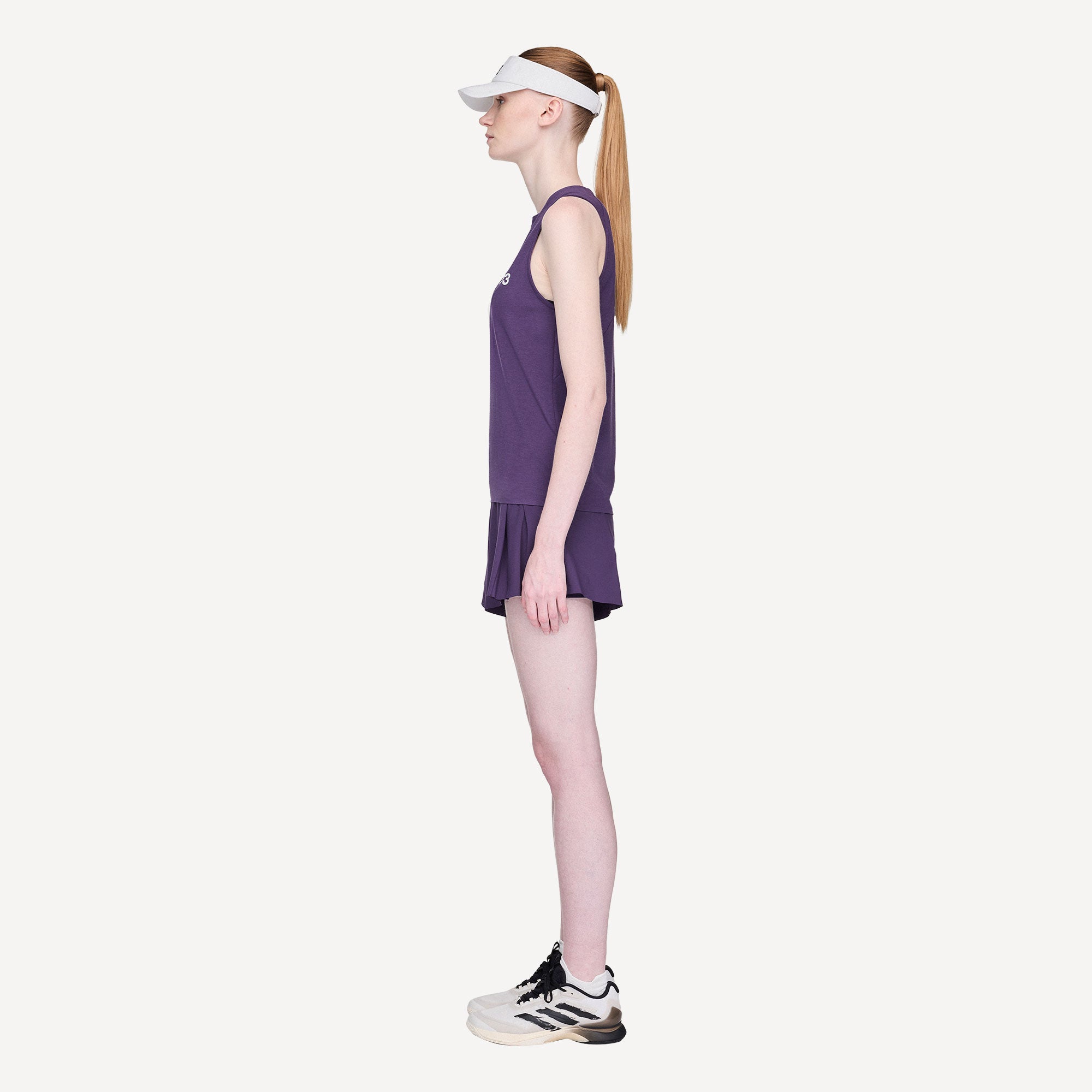 adidas Y-3 Pro US Open Women's Match Tennis Shorts - Purple (3)