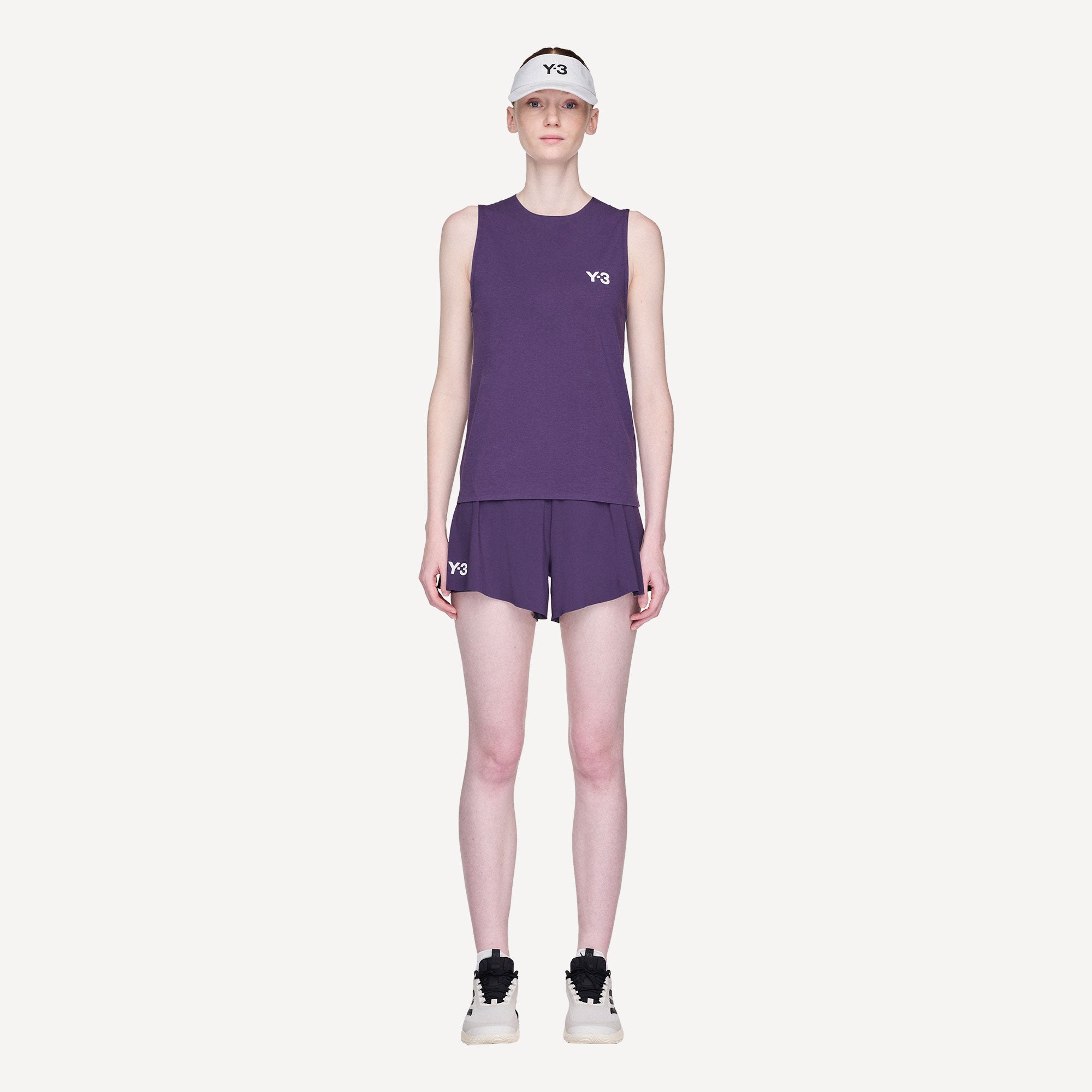 adidas Y-3 Pro US Open Women's Match Tennis Shorts - Purple (4)
