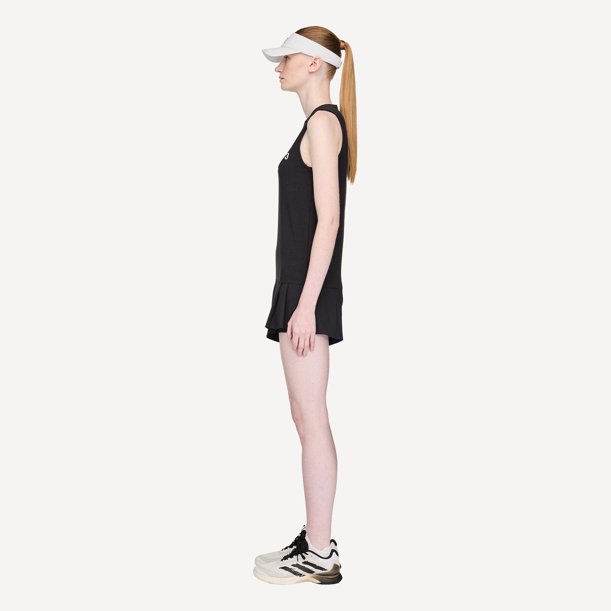 adidas Y-3 Pro US Open Women's Match Tennis Shorts - Black (3)