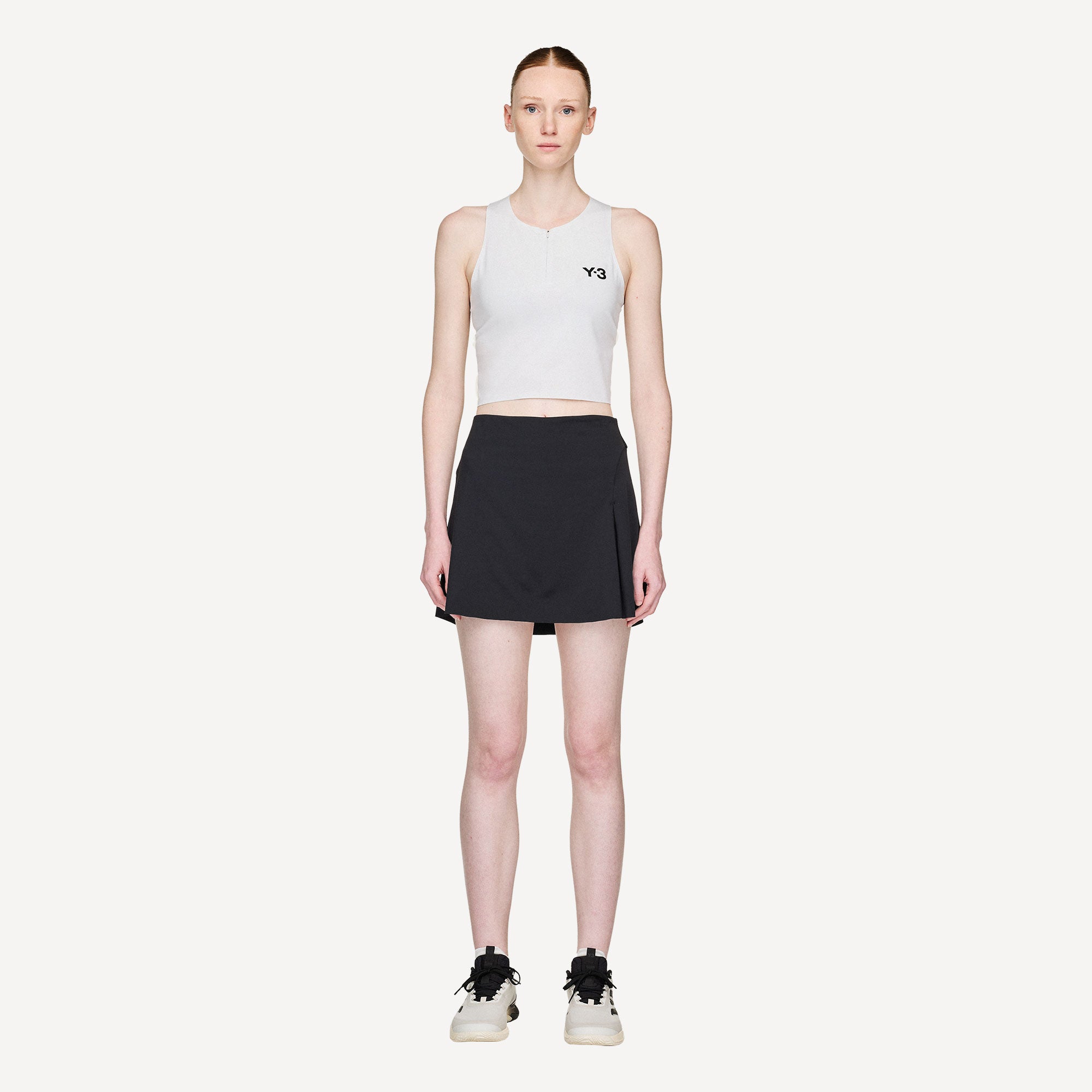 adidas Y-3 Pro US Open Women's Match Tennis Skirt - Black (4)