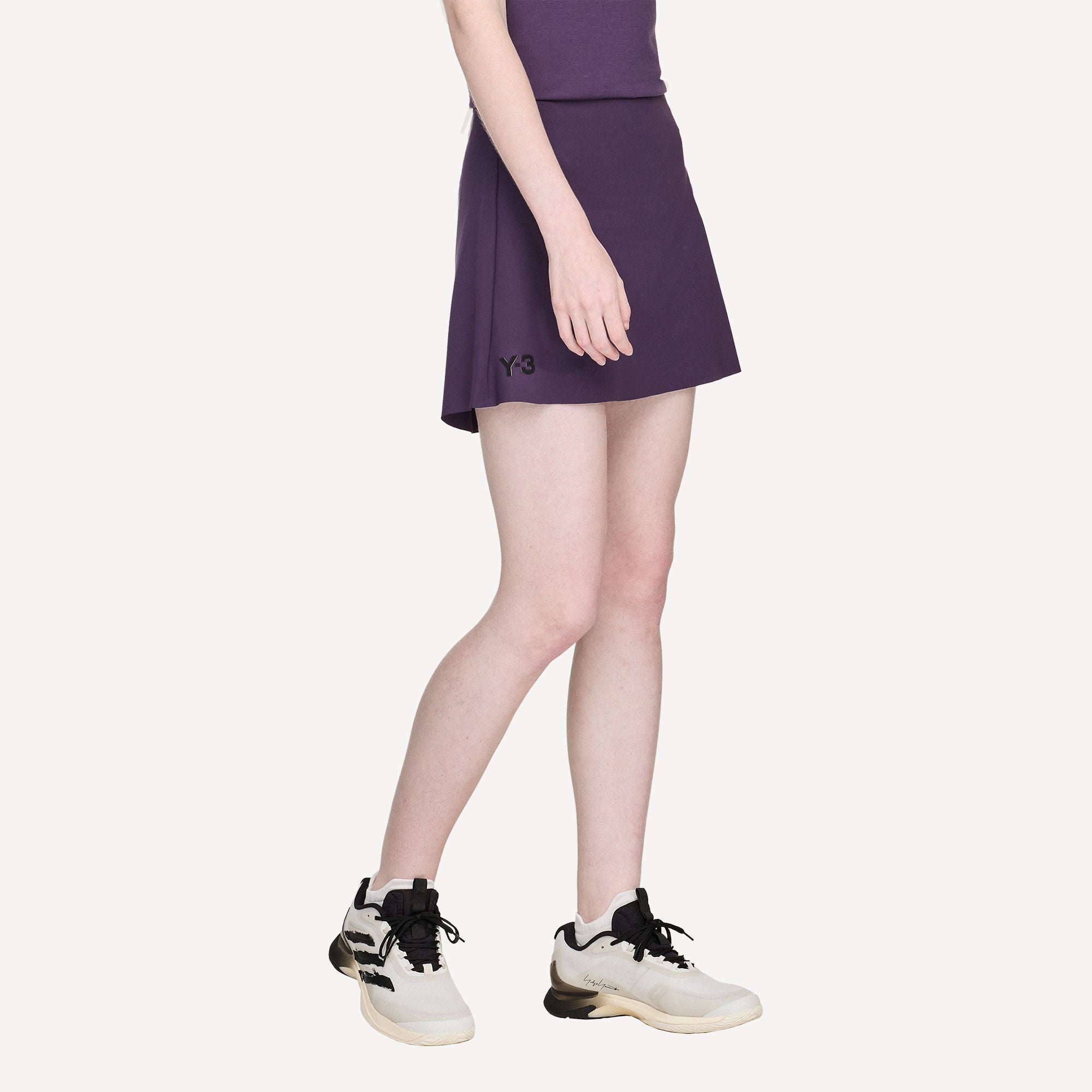 adidas Y-3 Pro US Open Women's Match Tennis Skirt - Purple (1)
