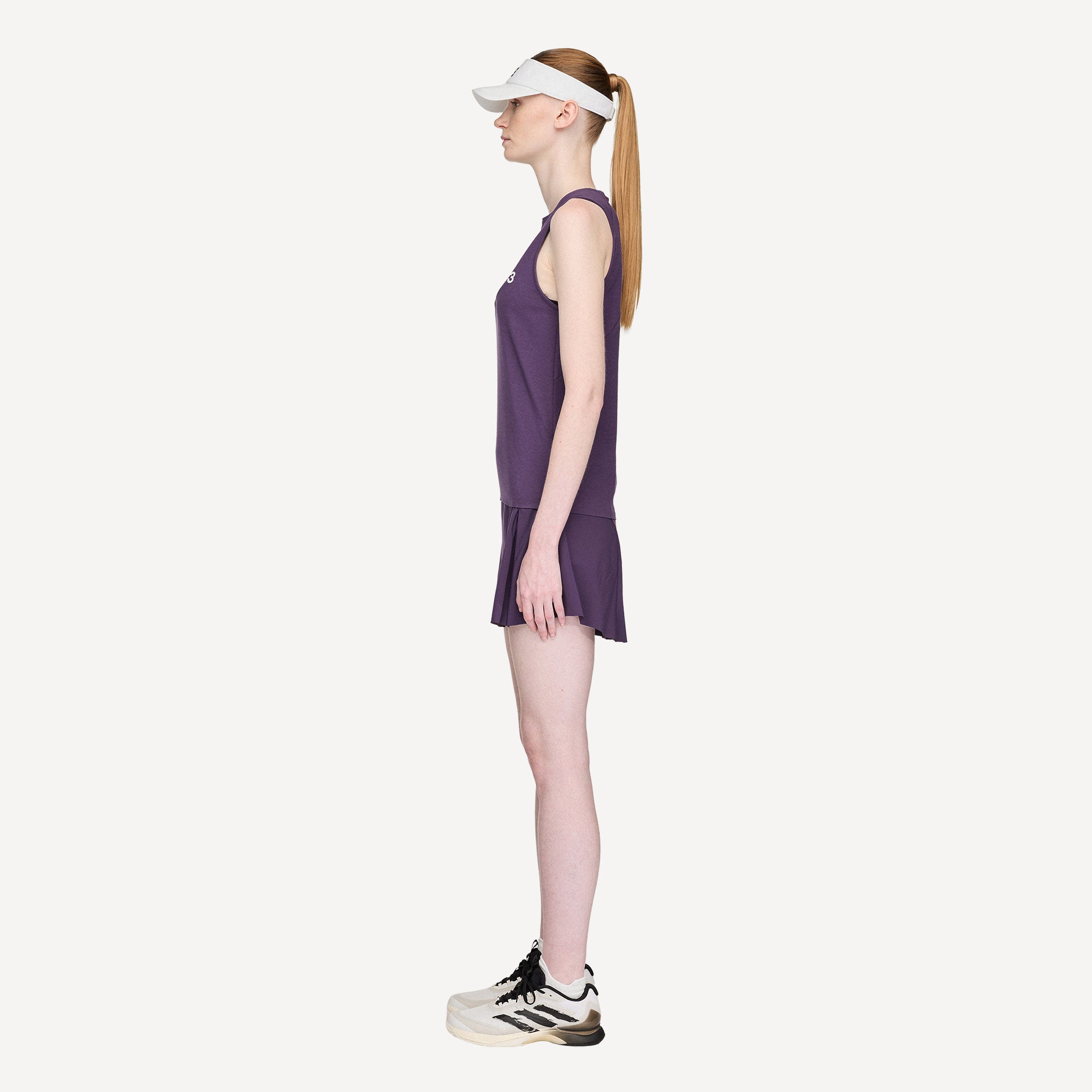 adidas Y-3 Pro US Open Women's Match Tennis Skirt - Purple (3)