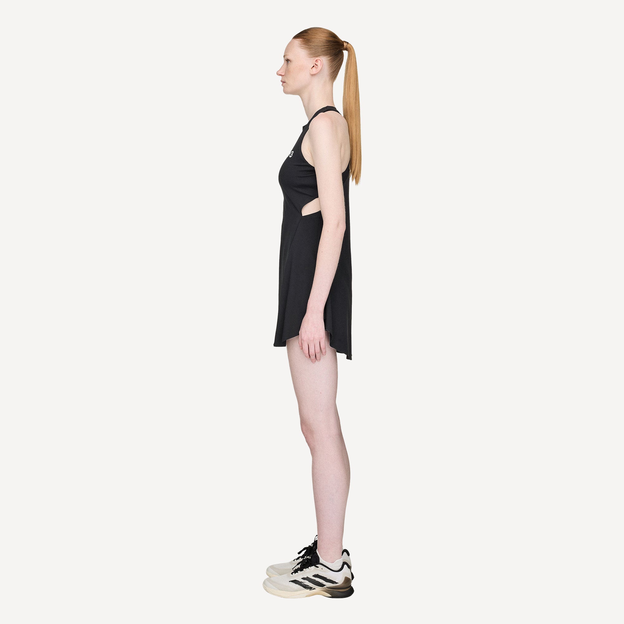 adidas Y-3 Pro US Open Women's Tennis Dress - Black (3)