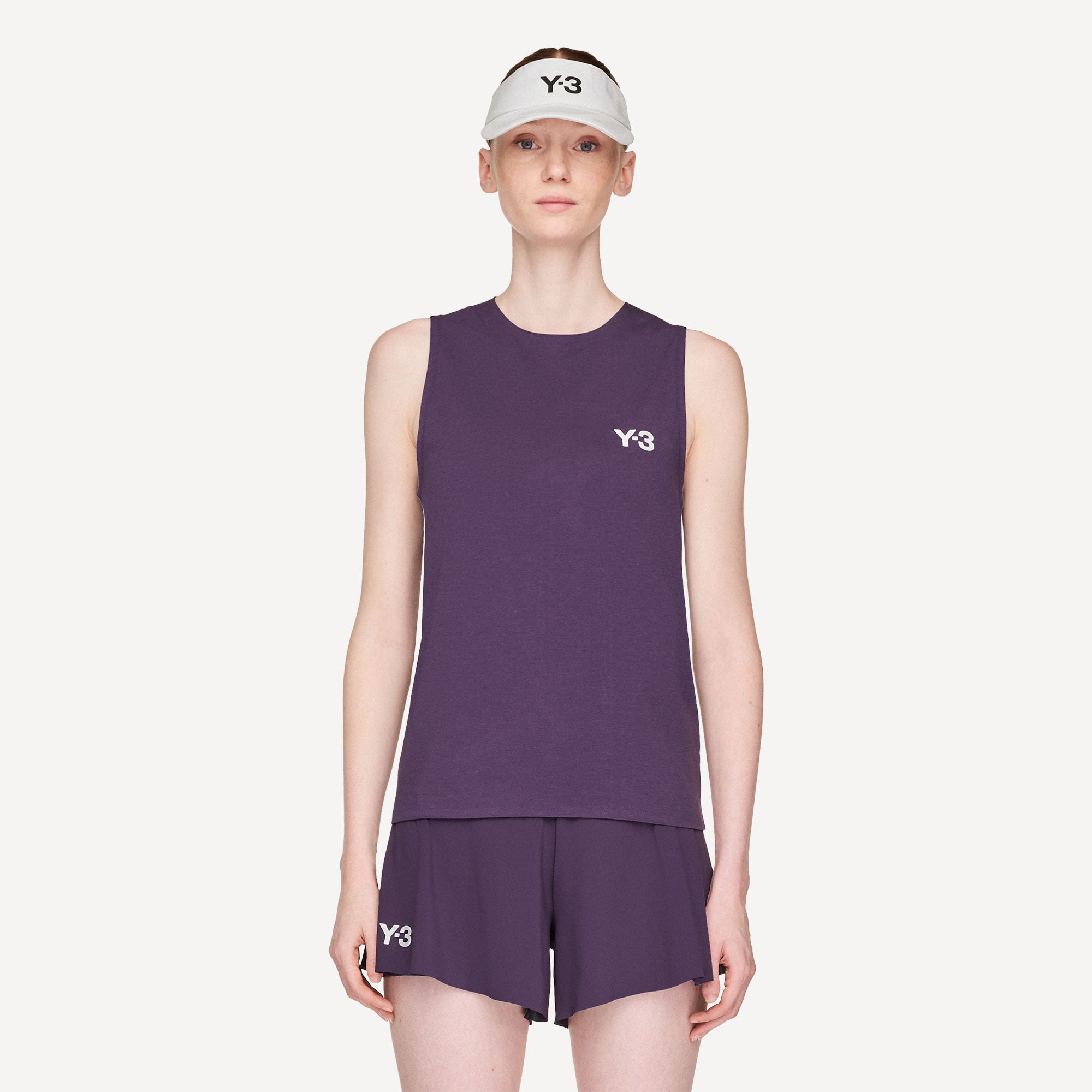 adidas Y-3 Pro US Open Women's Match Tennis Tank - Purple (1)