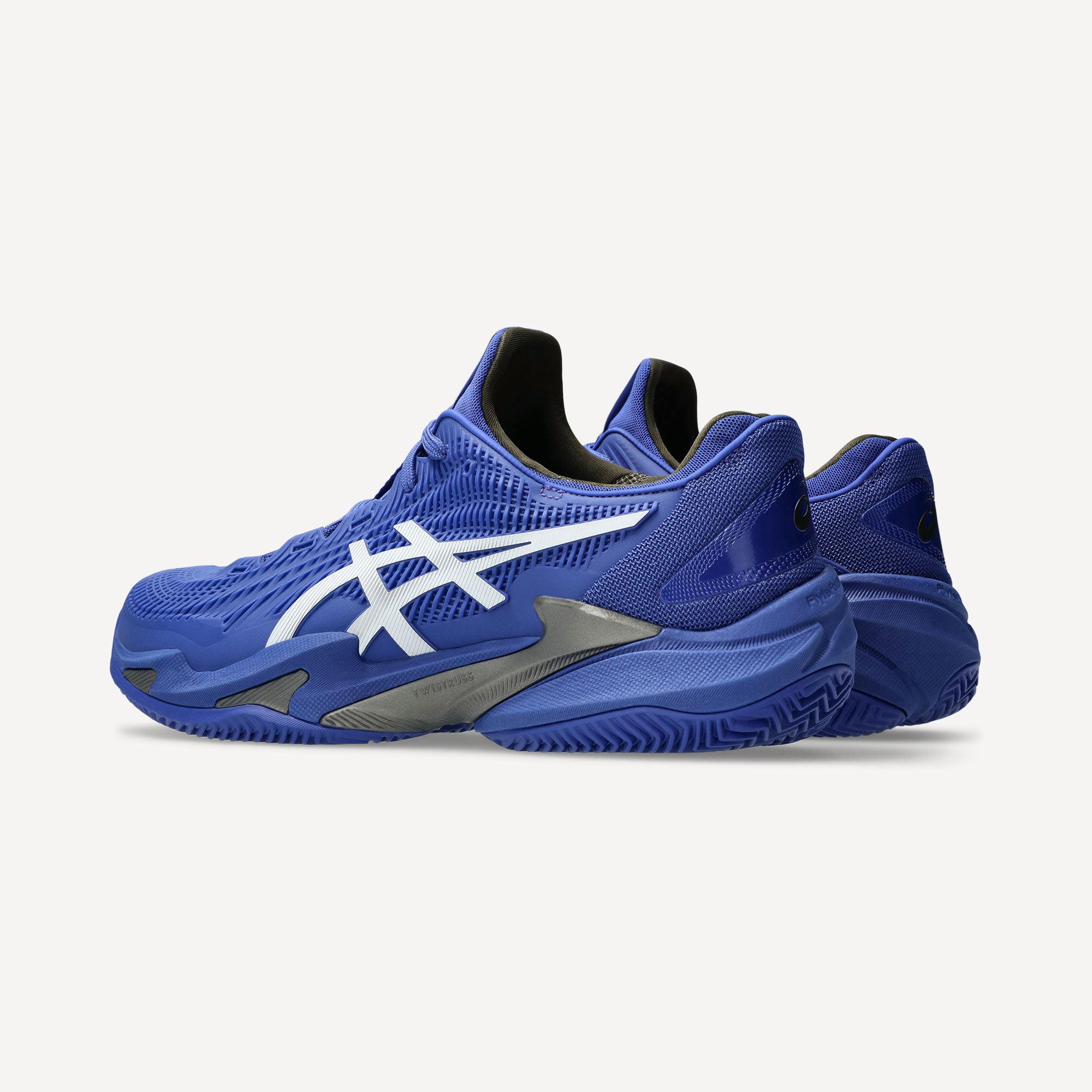 ASICS Court FF 3 Men's Clay Court Tennis Shoes - Blue (5)