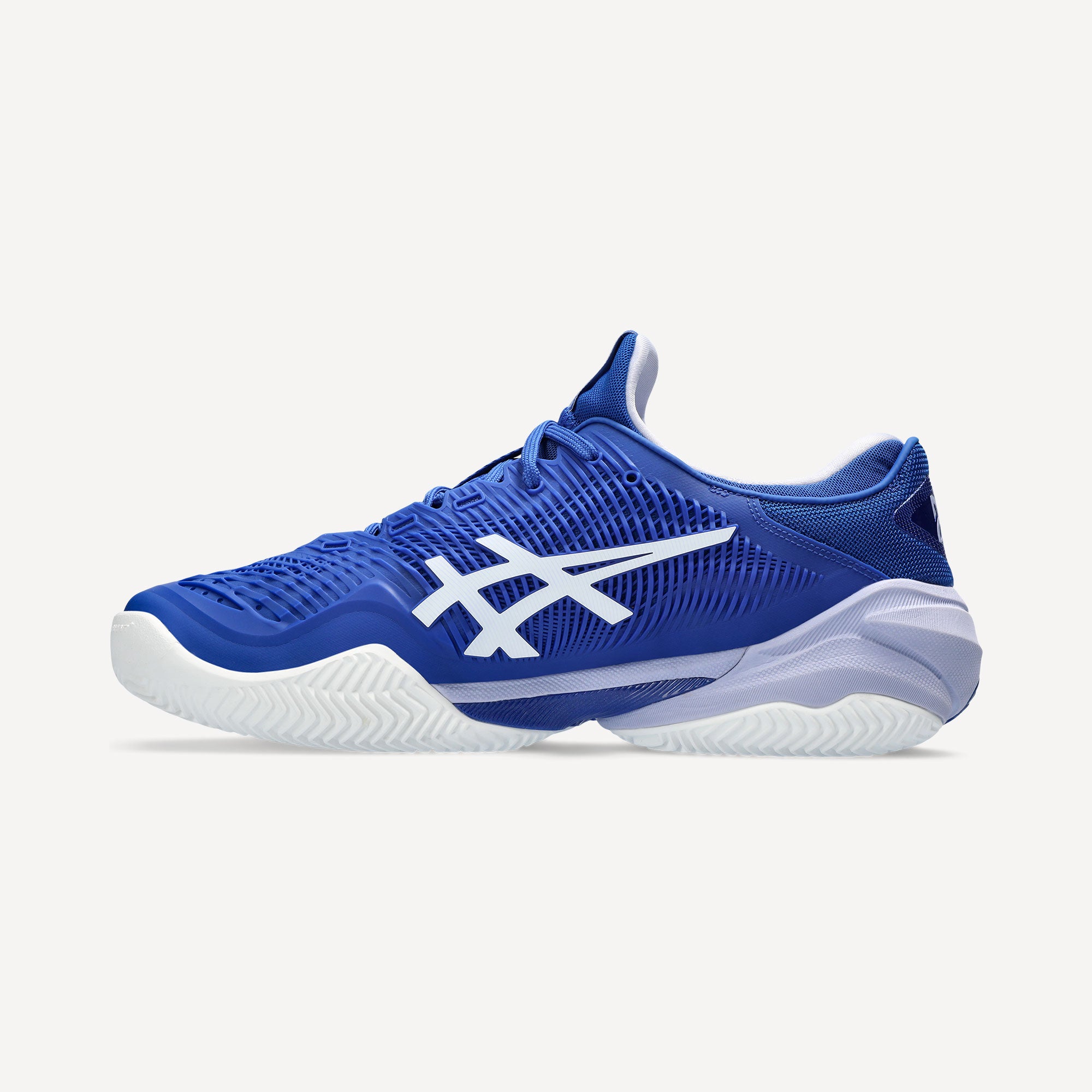 ASICS Court FF 3 Novak Men's Clay Court Tennis Shoes - Blue (3)