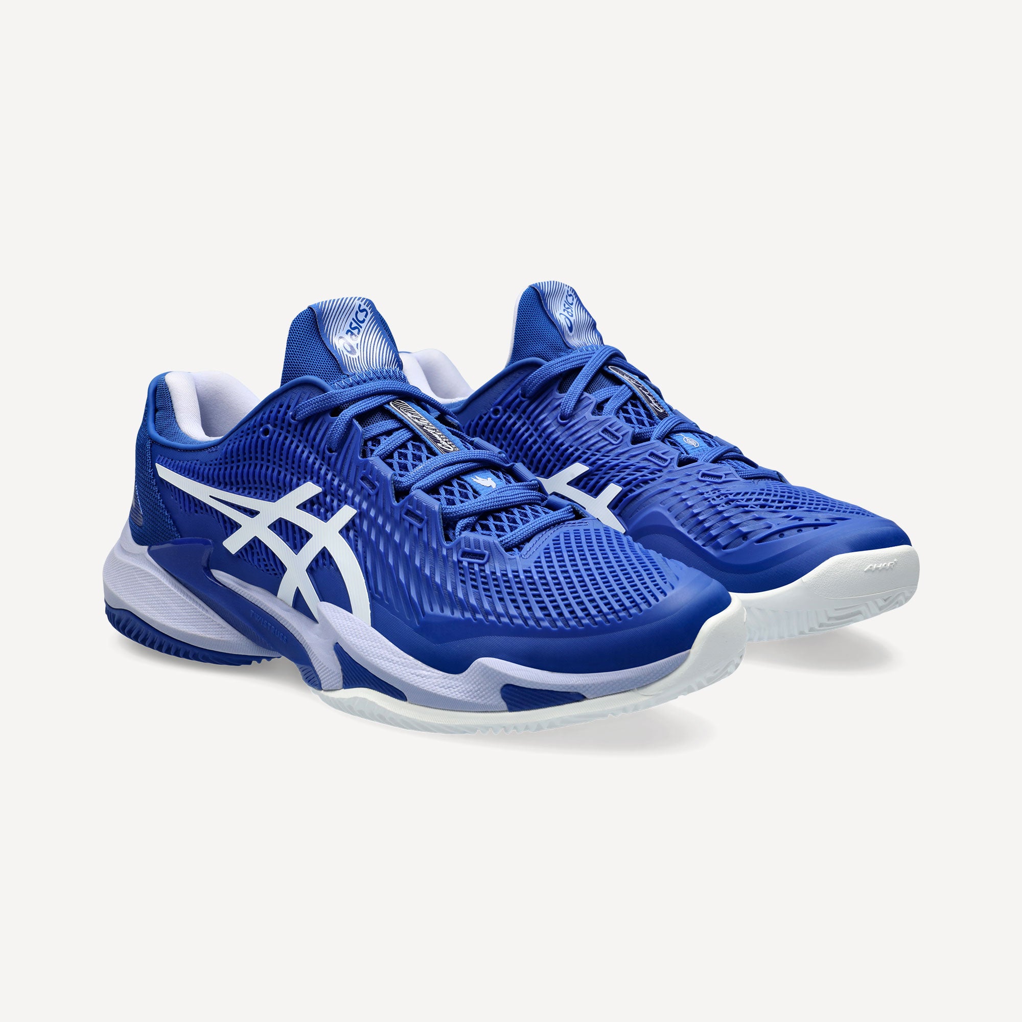 ASICS Court FF 3 Novak Men's Clay Court Tennis Shoes - Blue (4)