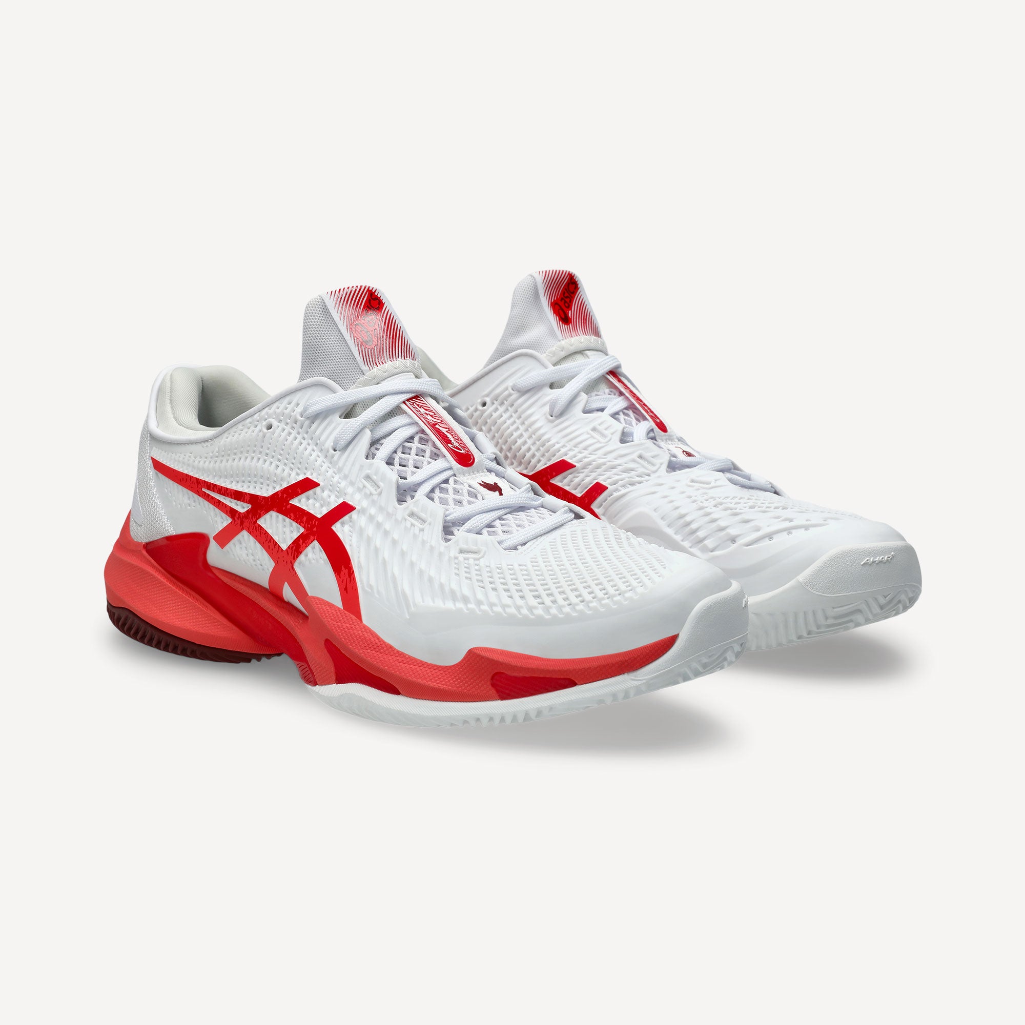 ASICS Court FF 3 Novak Men's Clay Court Tennis Shoes - White (4)