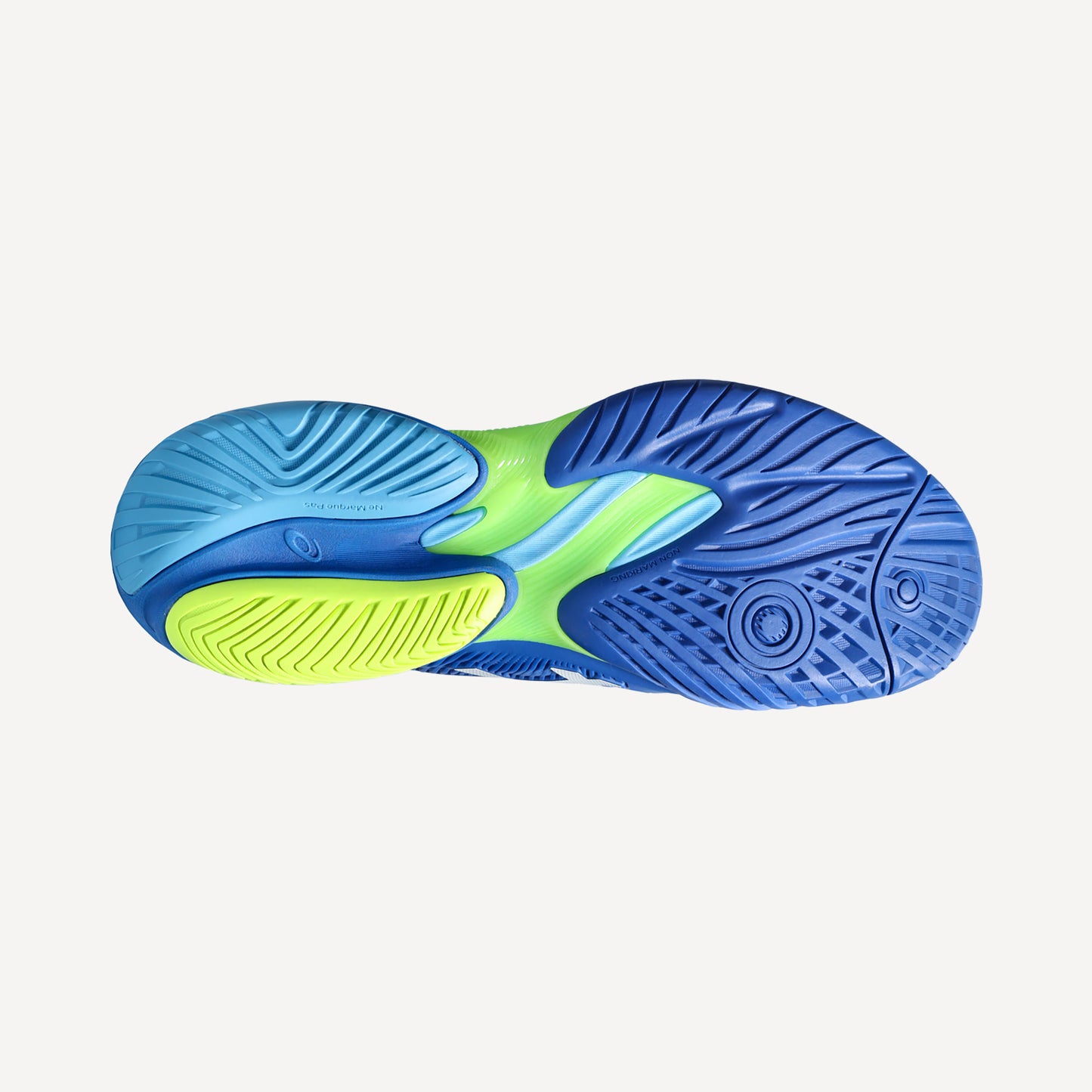 ASICS Court FF 3 Novak Men's Hard Court Tennis Shoes Blue (2)