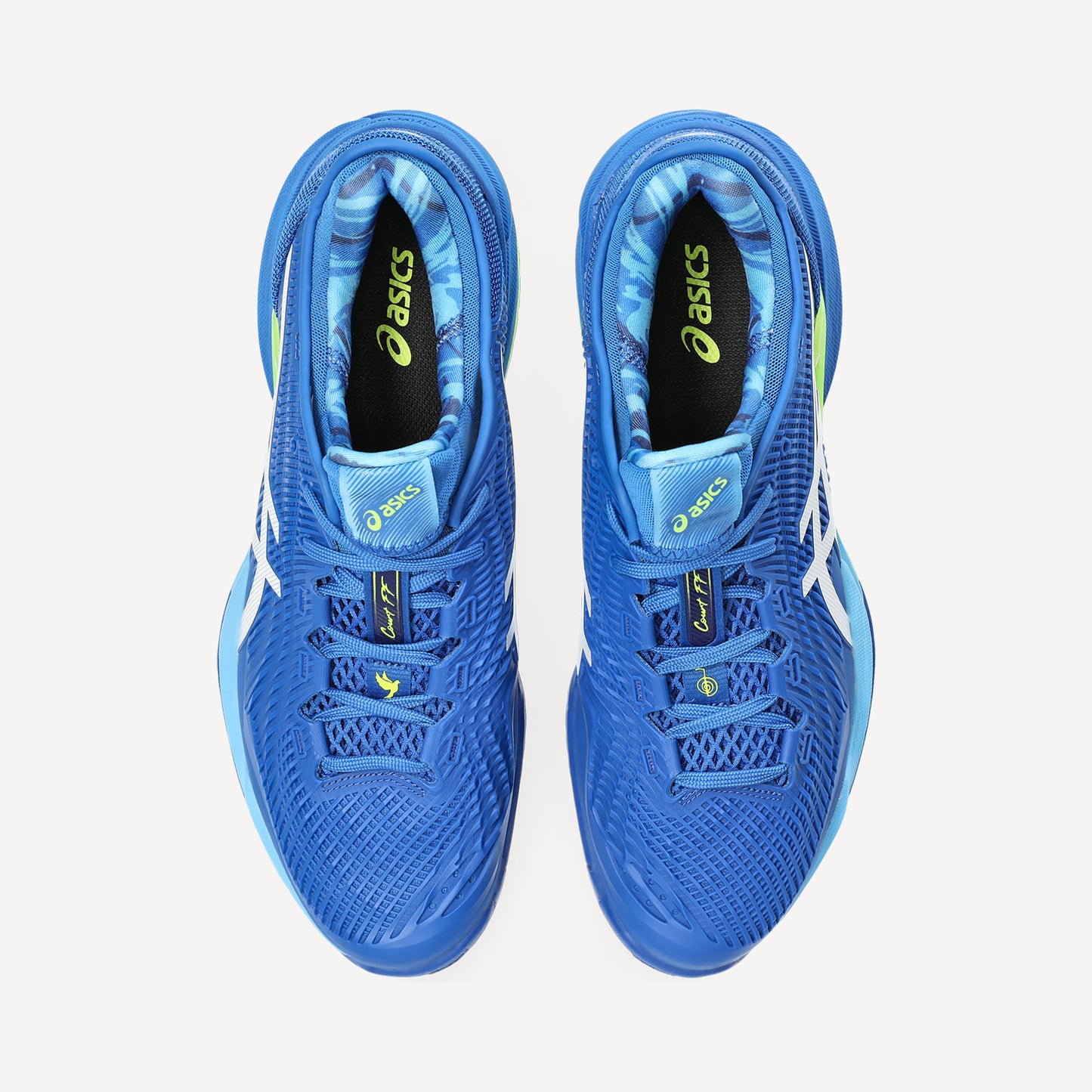 ASICS Court FF 3 Novak Men's Hard Court Tennis Shoes Blue (7)
