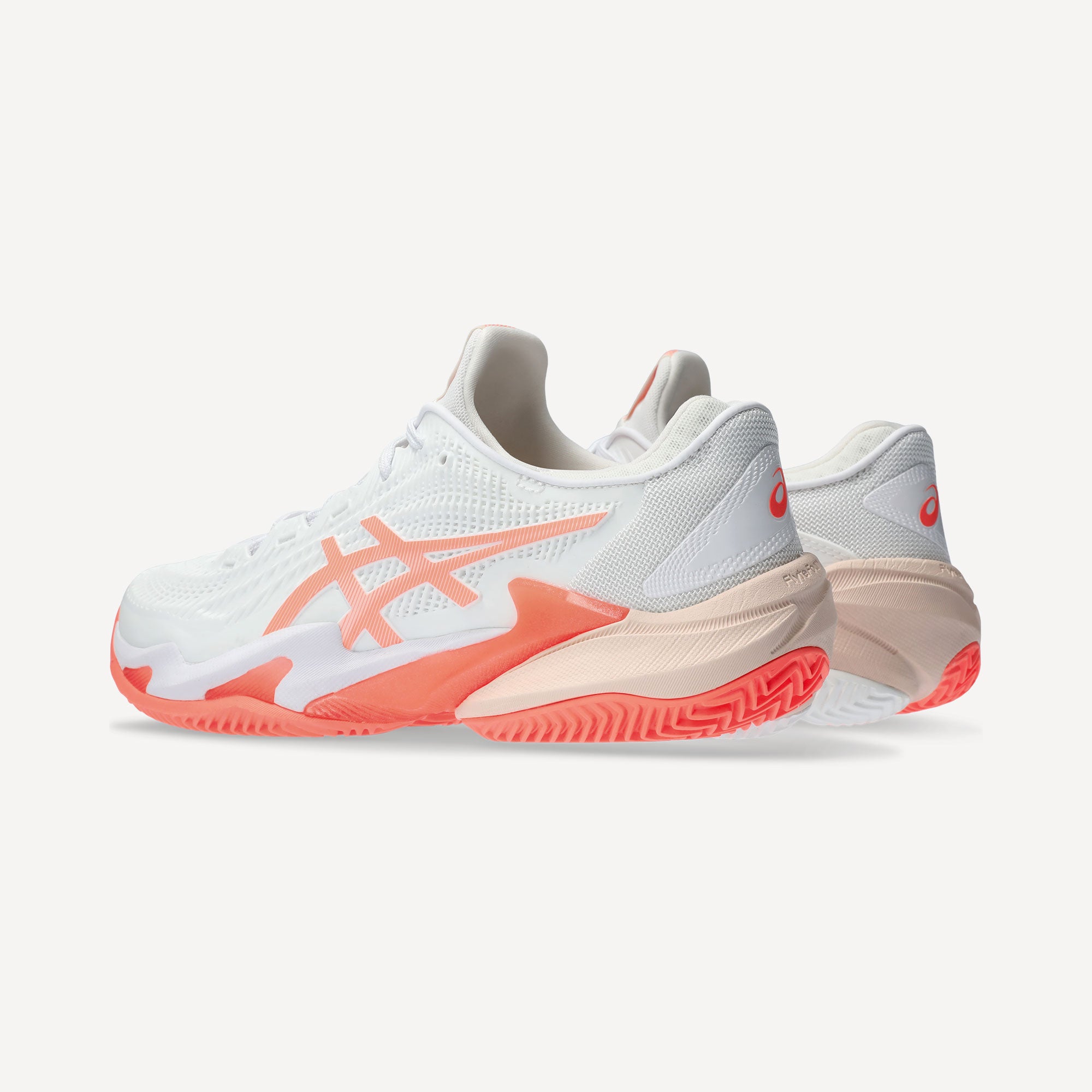 ASICS Court FF 3 Women's Clay Court Tennis Shoes - White (5)