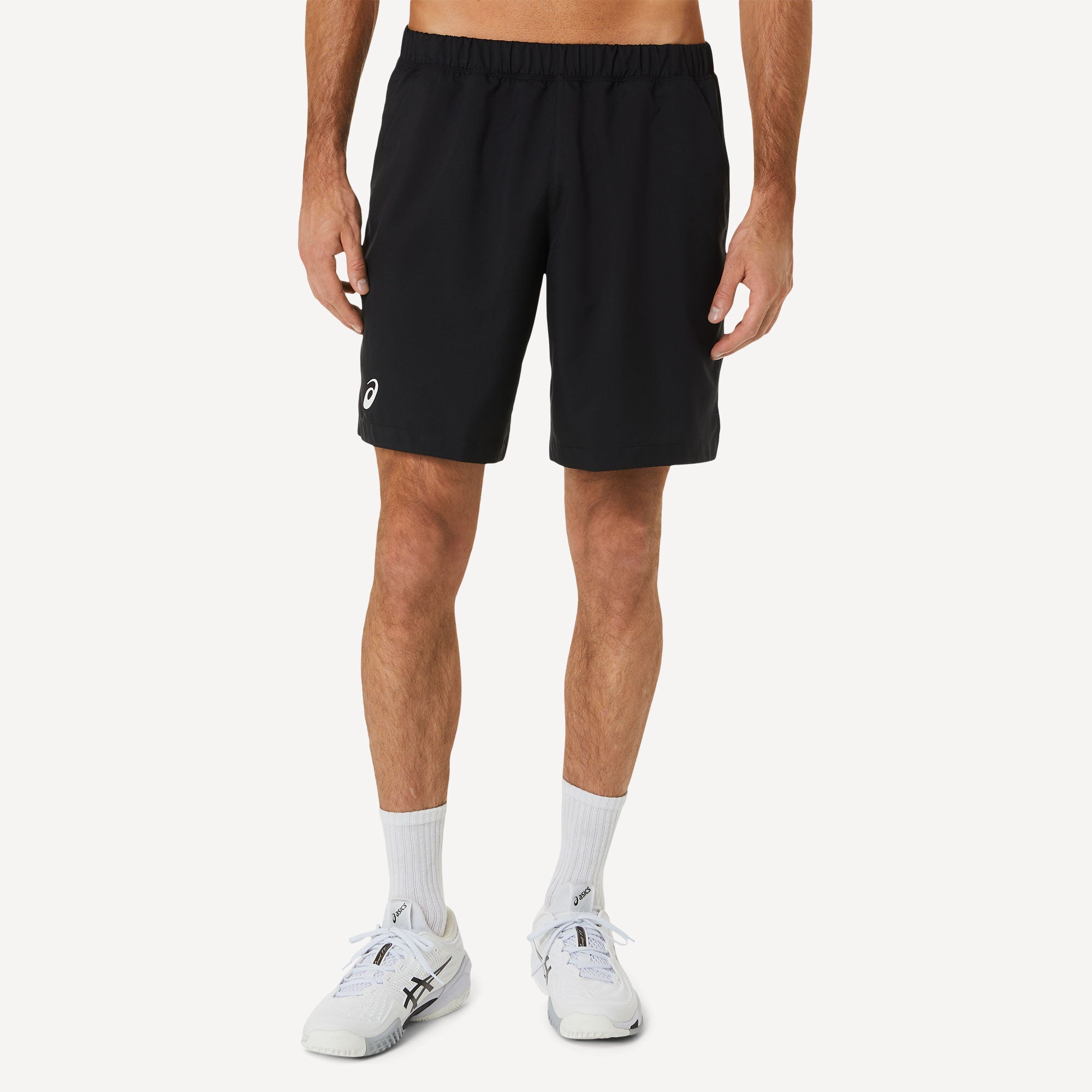 ASICS Court Men's 9-Inch Tennis Shorts - Black (1)