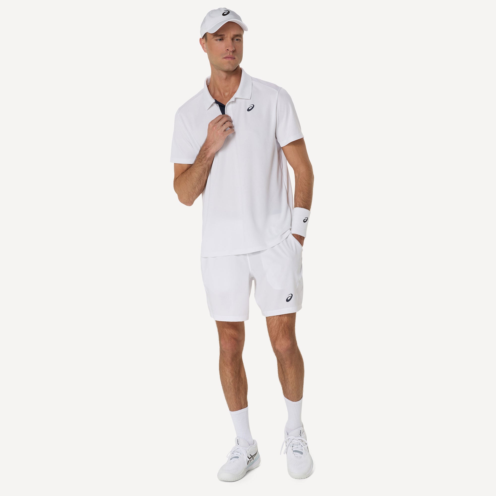 ASICS Court Men's Tennis Polo - White (6)