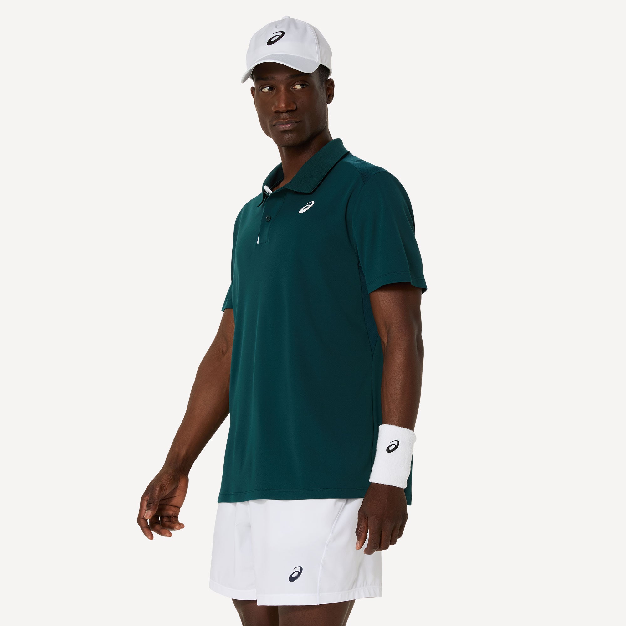 ASICS Court Men's Tennis Polo - Green (3)