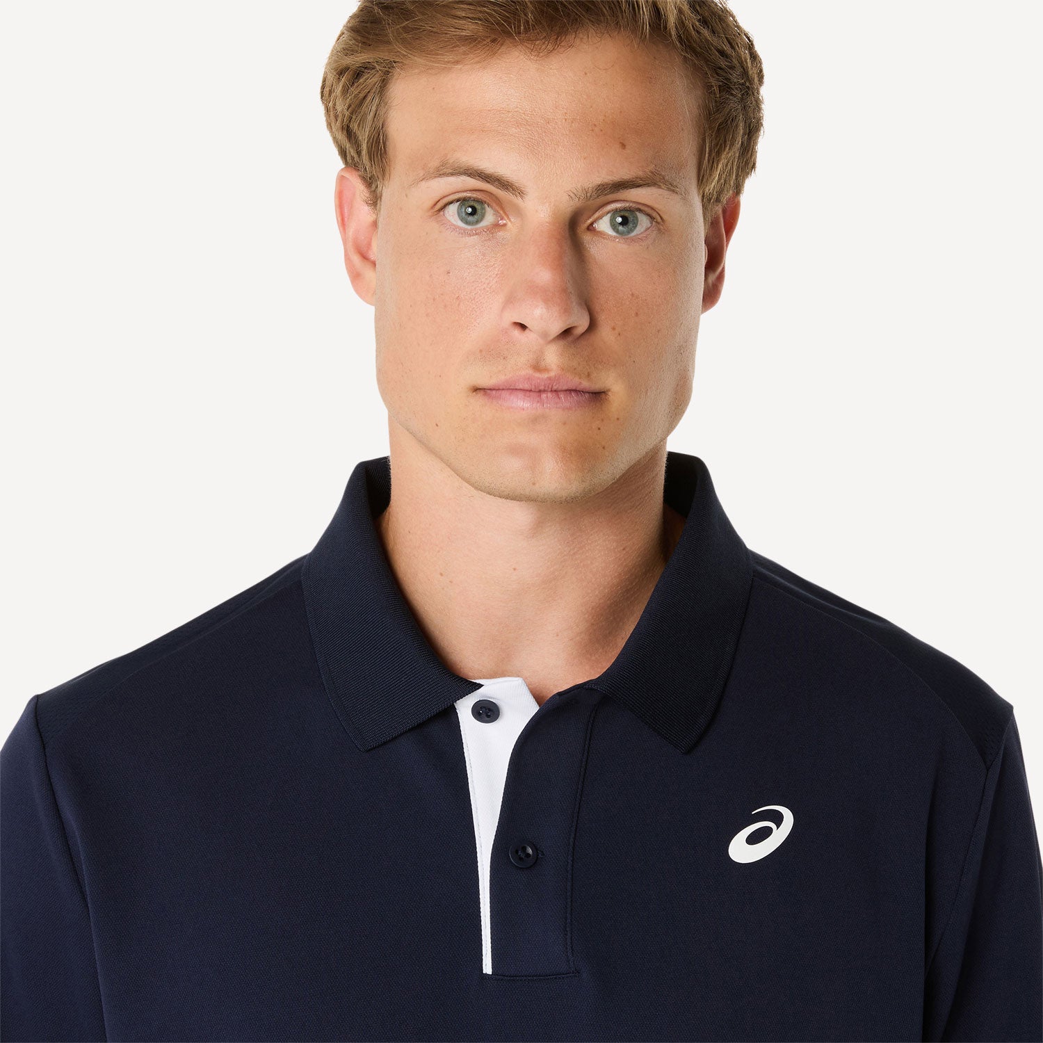 ASICS Court Men's Tennis Polo - Dark Blue (4)