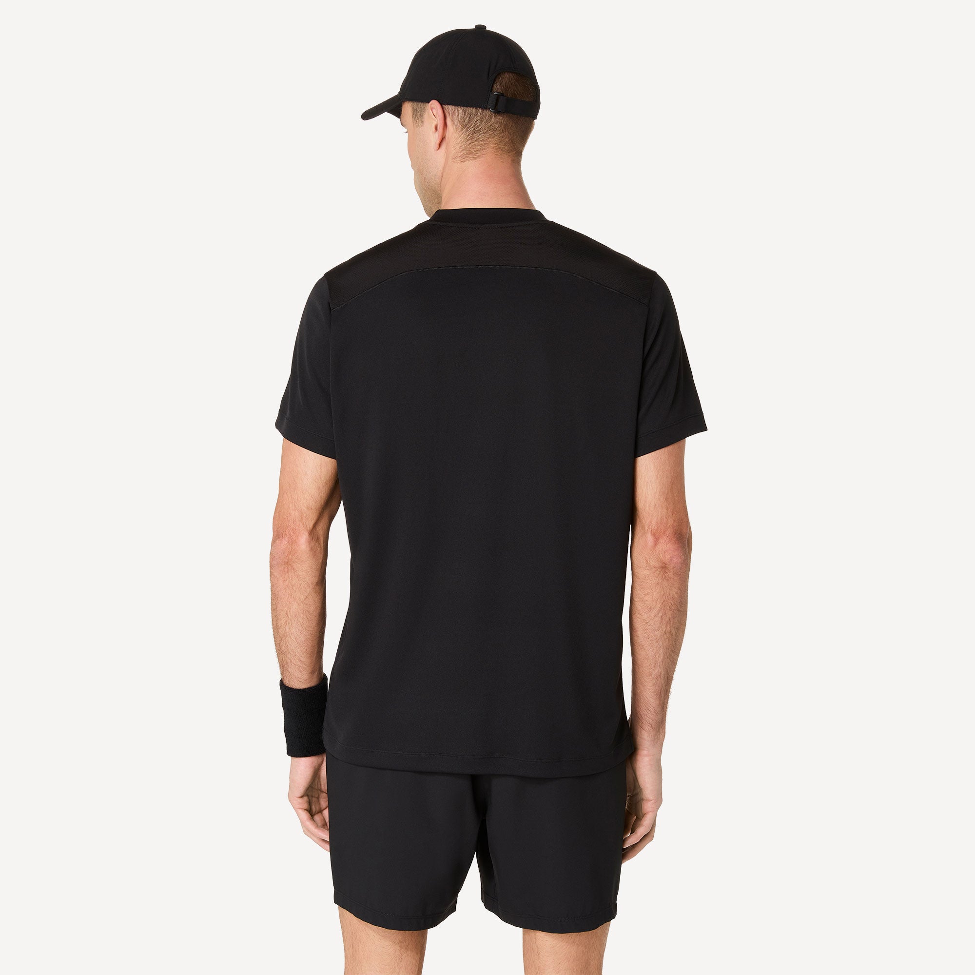 ASICS Court Men's Tennis Shirt - Black (2)