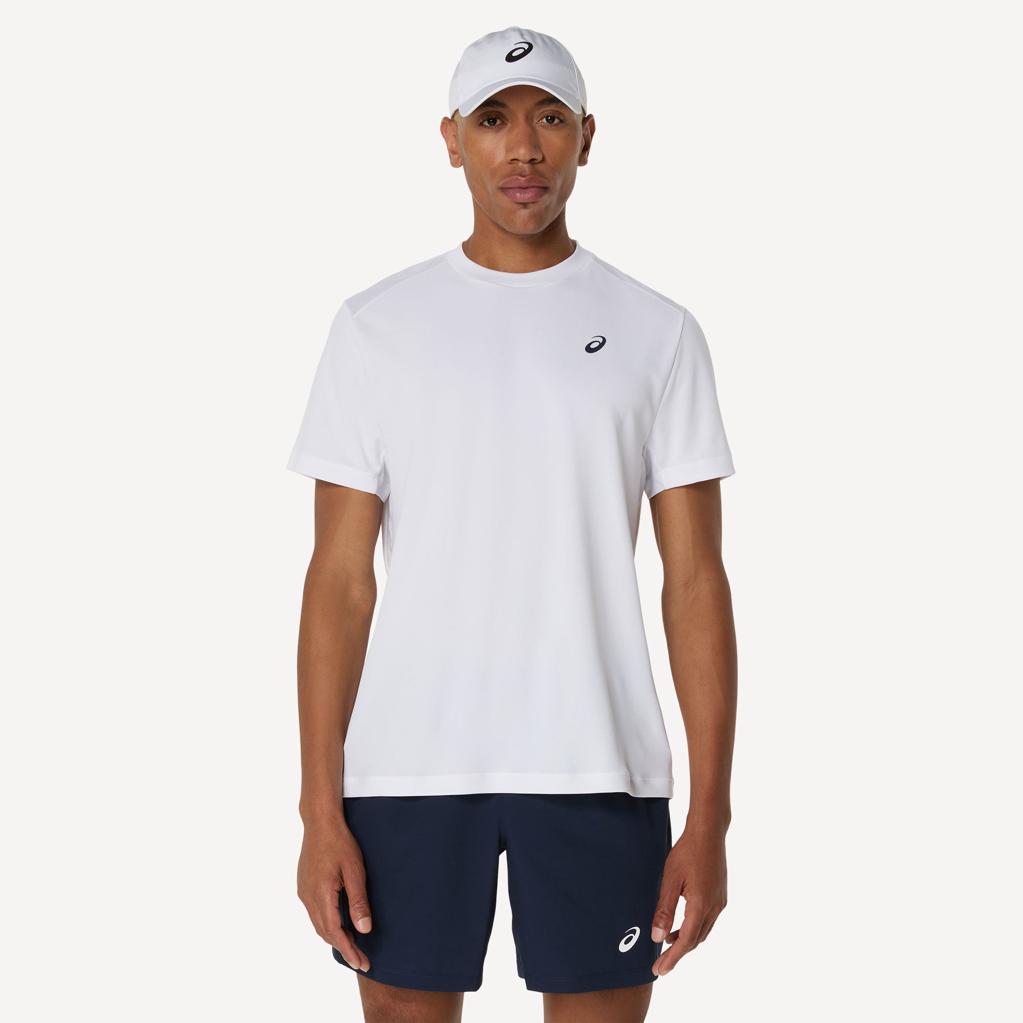 ASICS Court Men's Tennis Shirt White Tennis Only