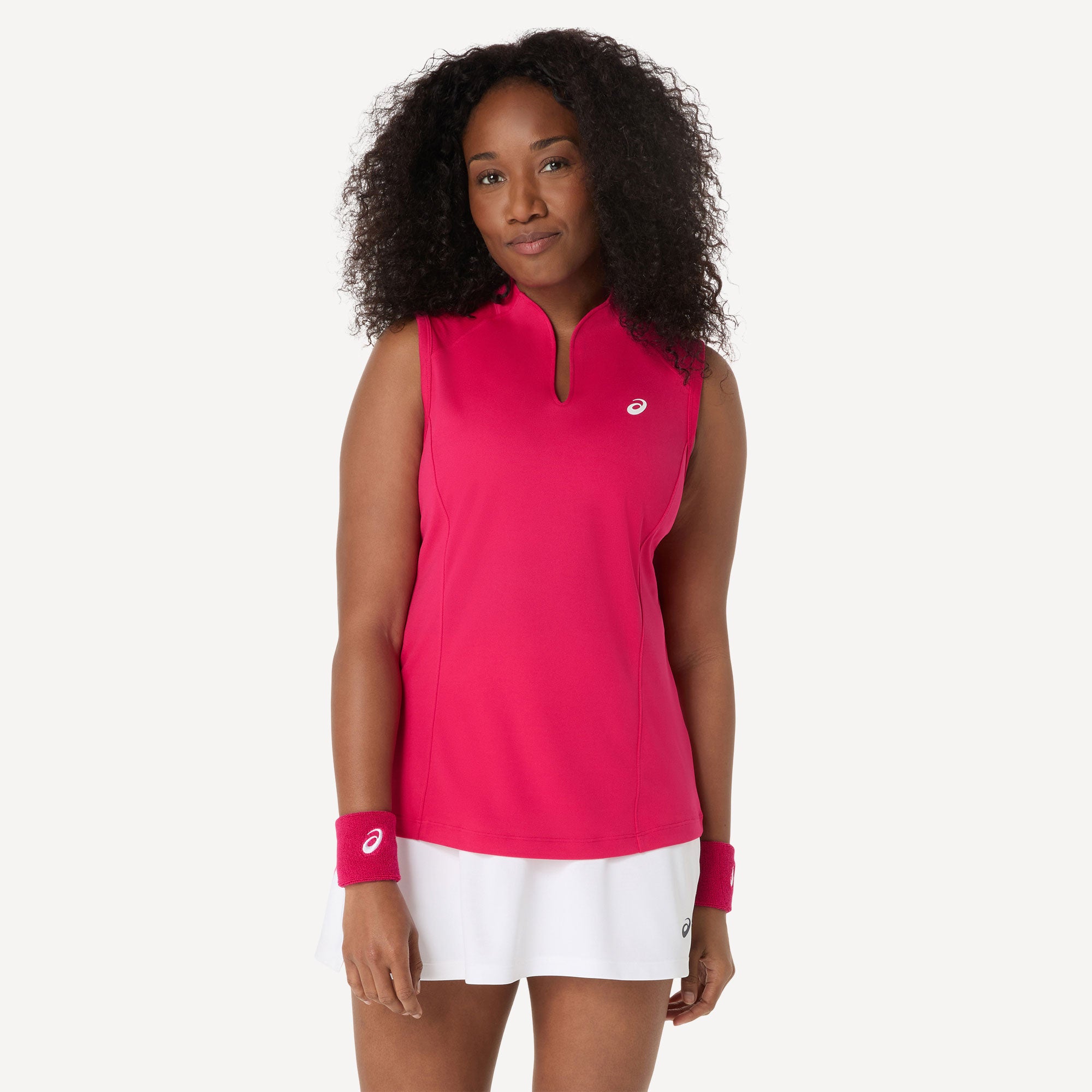 ASICS Court Women's Tennis Tank - Pink (1)