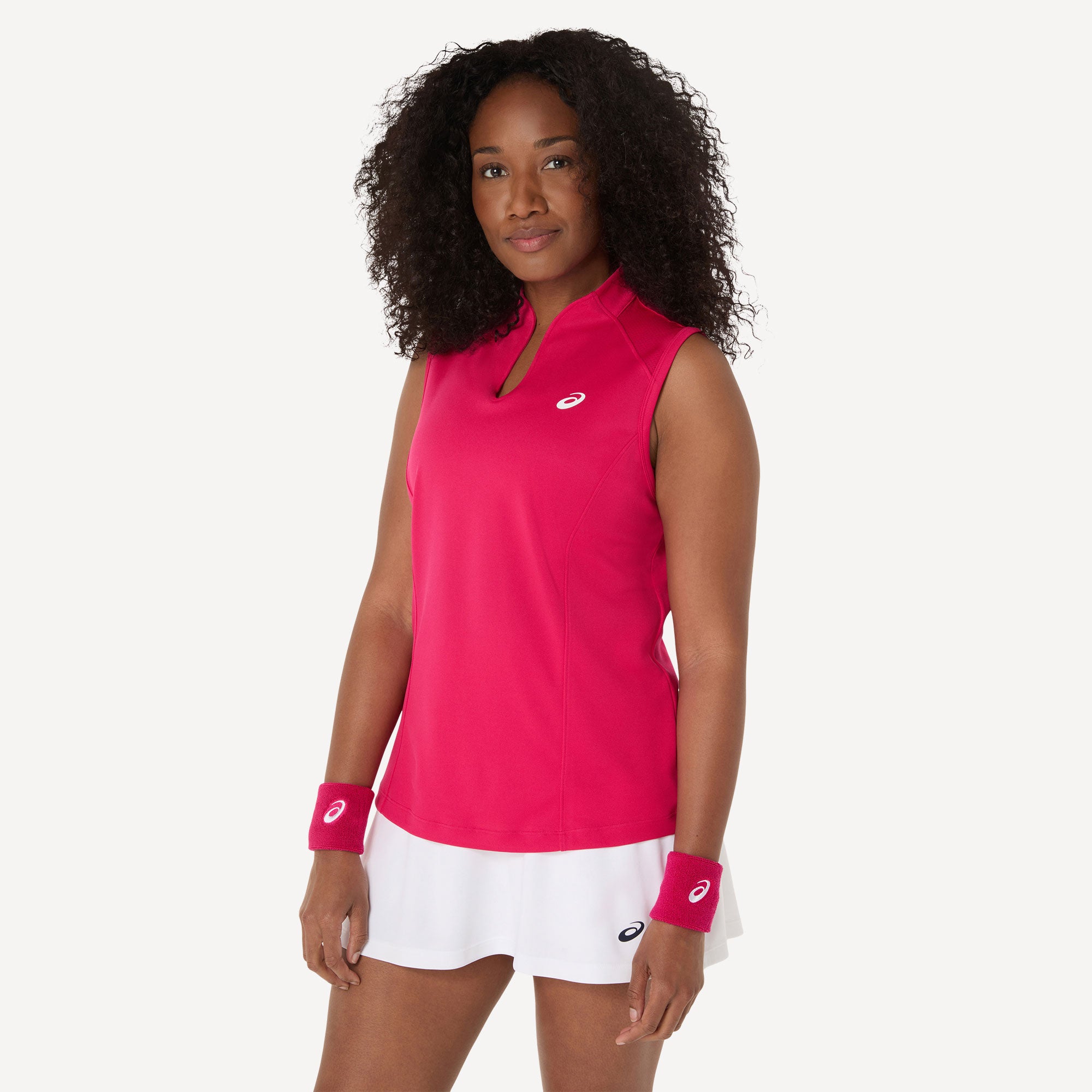 ASICS Court Women's Tennis Tank - Pink (3)