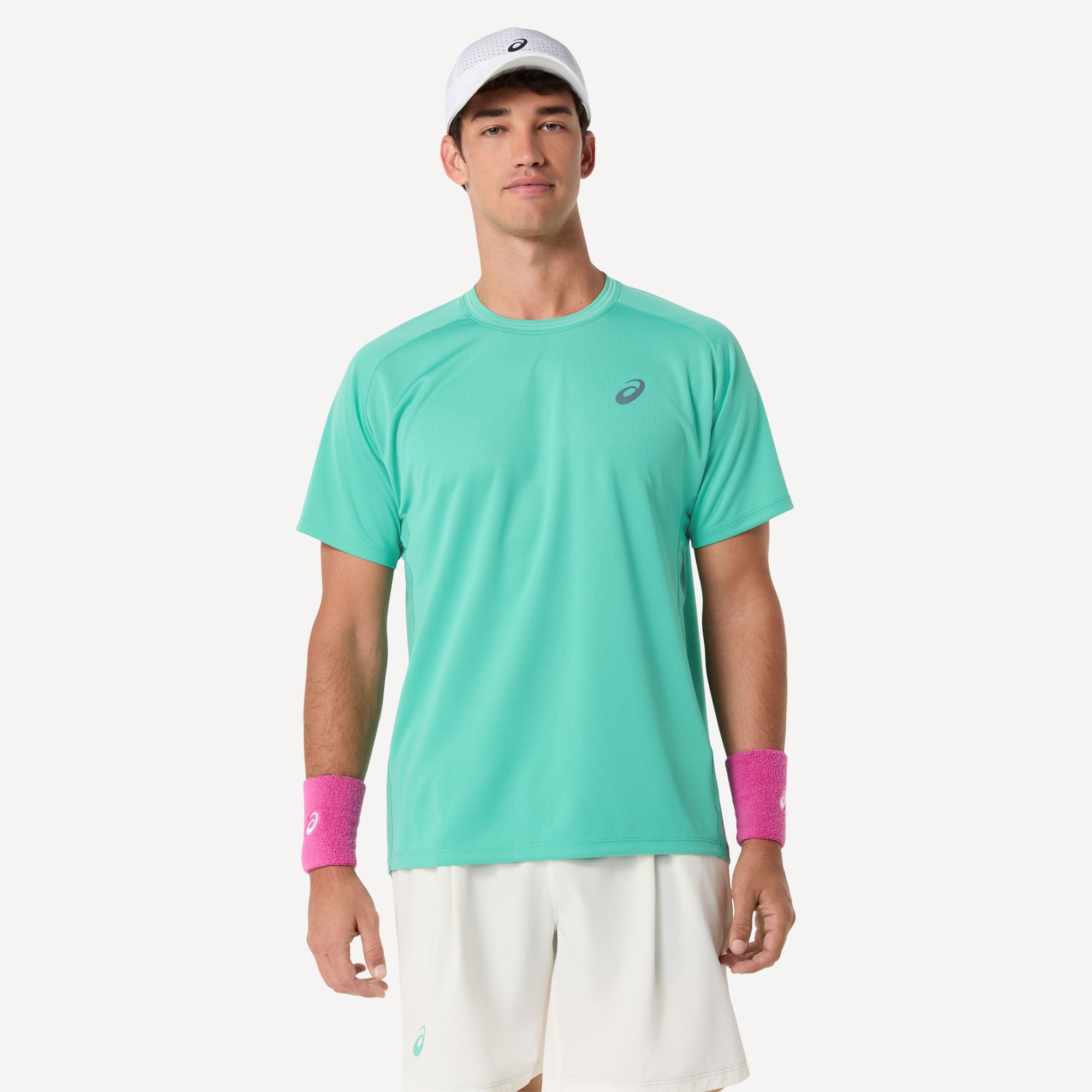 ASICS Game Men's Tennis Shirt - Green (1)