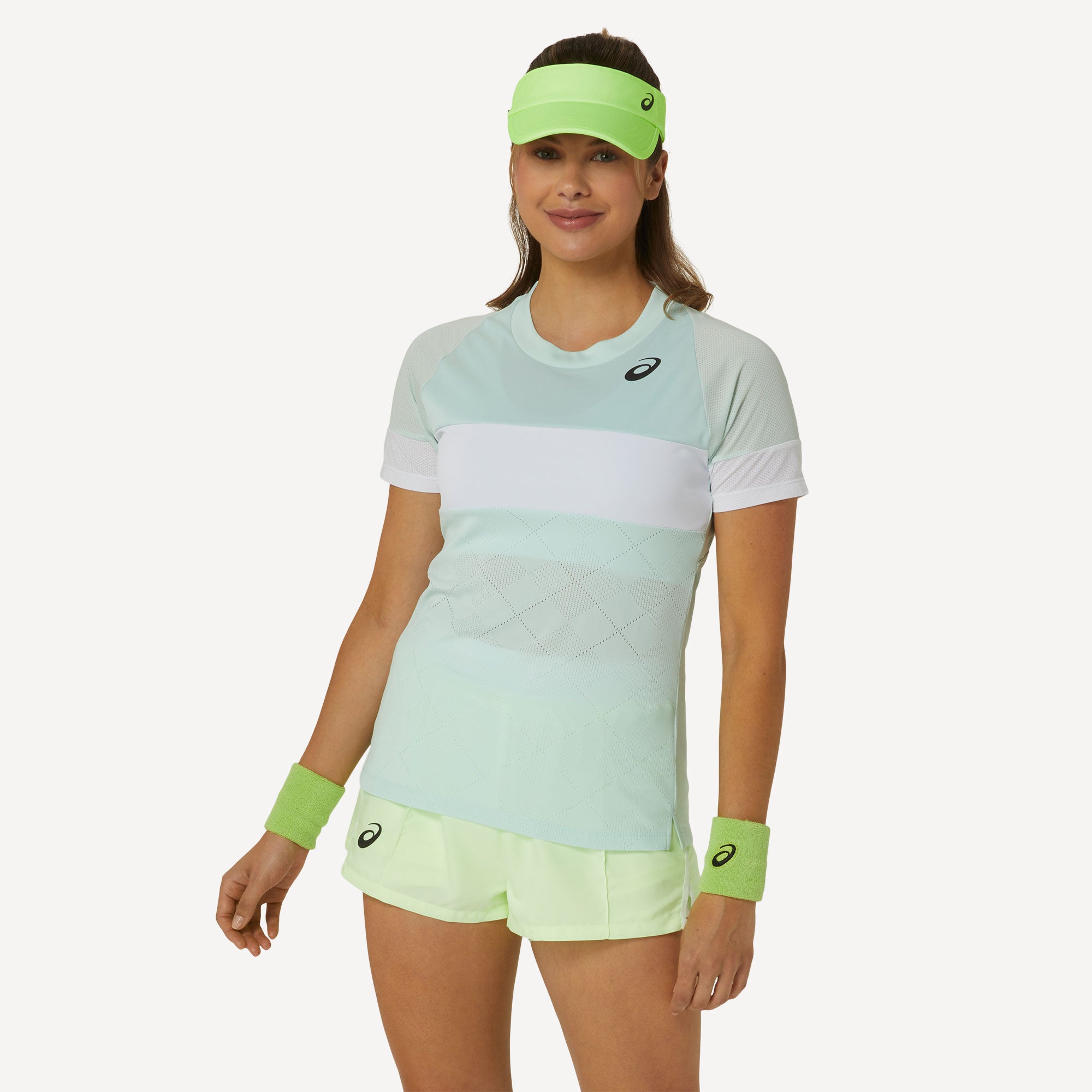 ASICS Game Women's Tennis Shirt - Green (1)