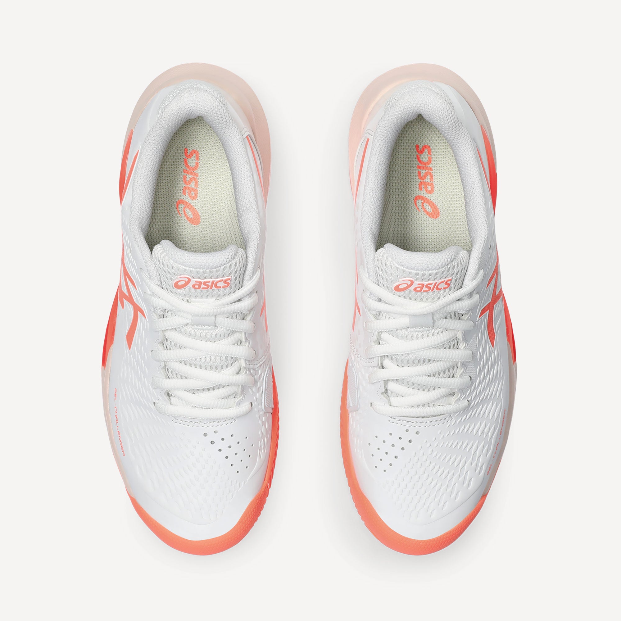 ASICS Gel-Challenger 14 Women's Clay Court Tennis Shoes - White (7)