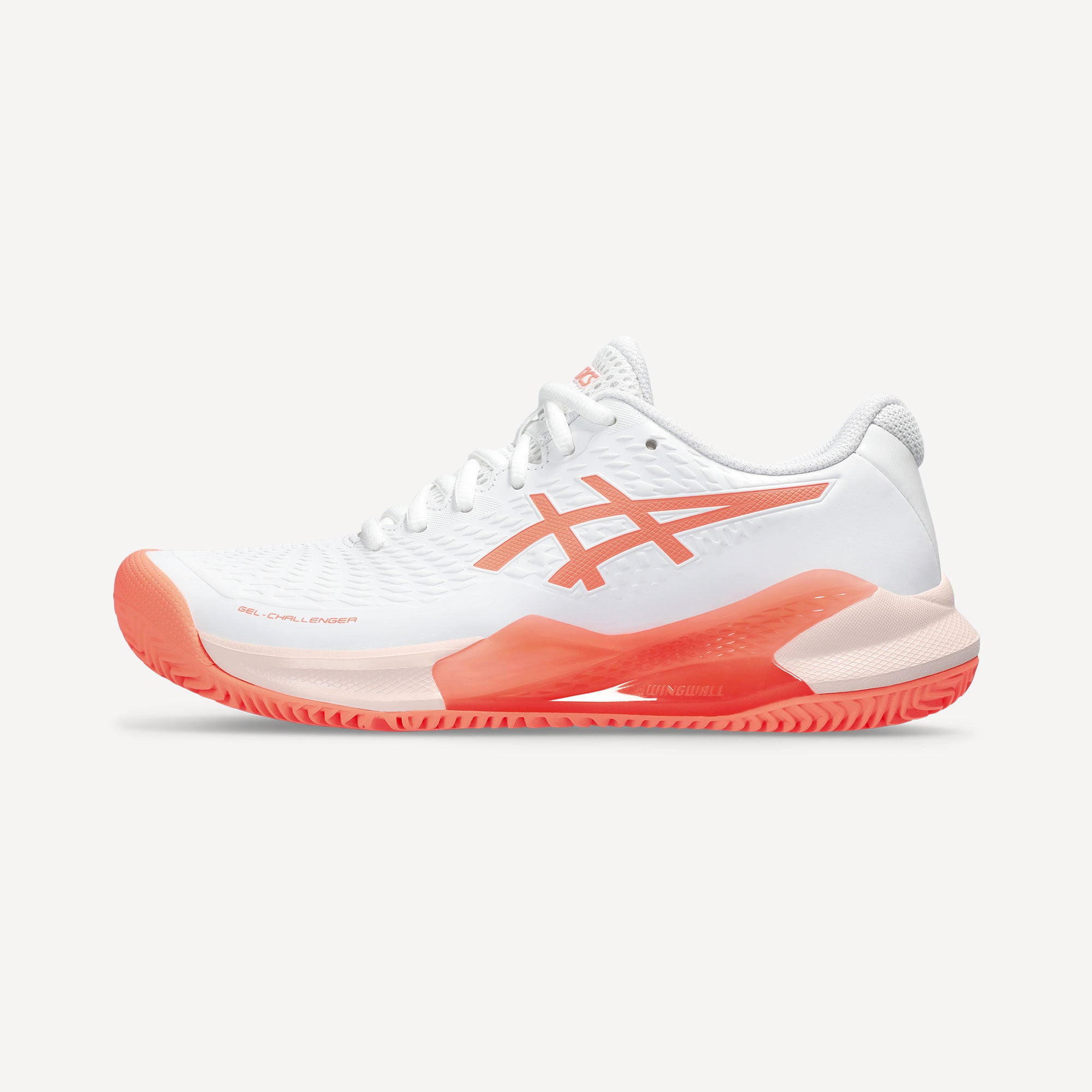 ASICS Gel-Challenger 14 Women's Clay Court Tennis Shoes - White (8)