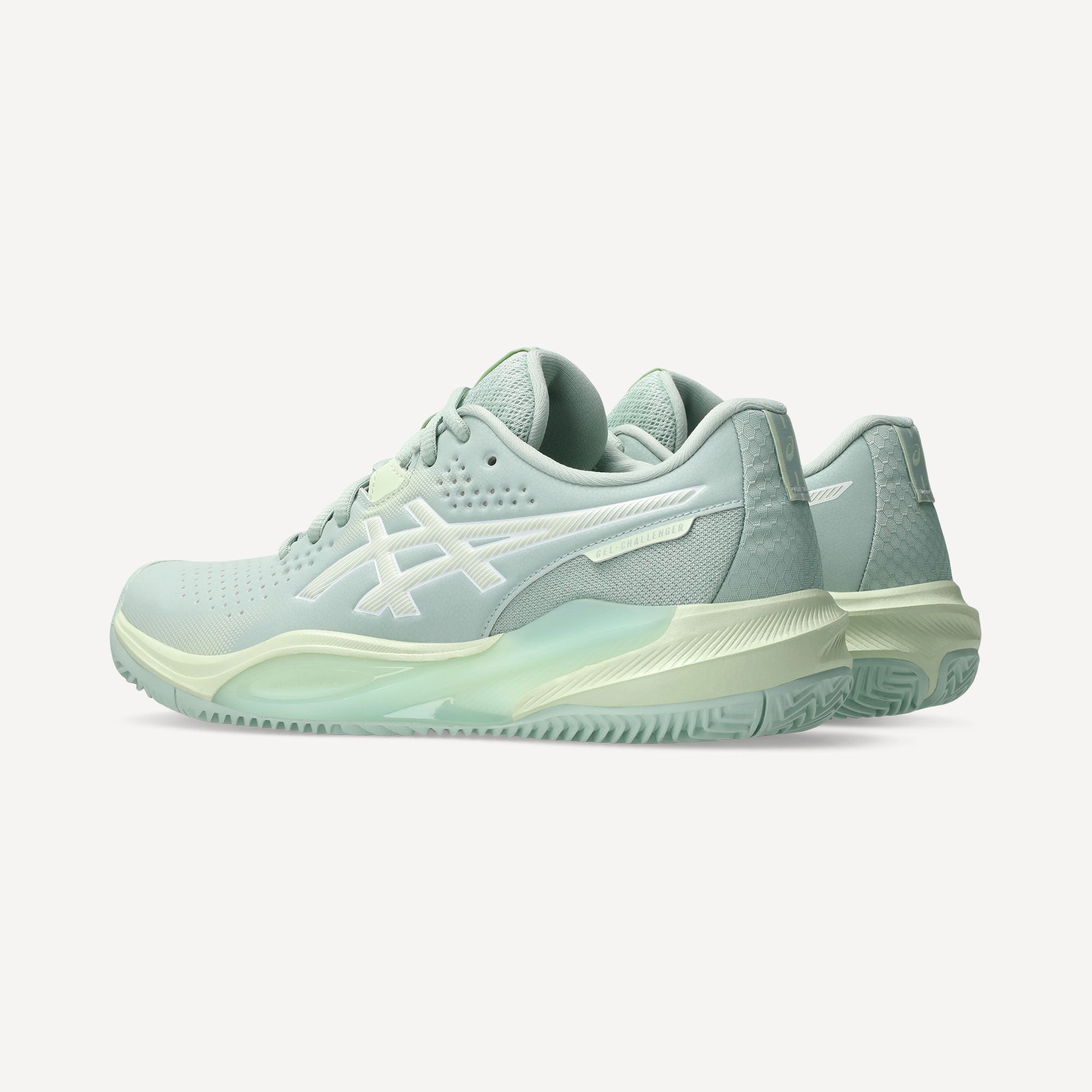 ASICS Gel-Challenger 15 Women's Clay Court Tennis Shoes - Green (5)