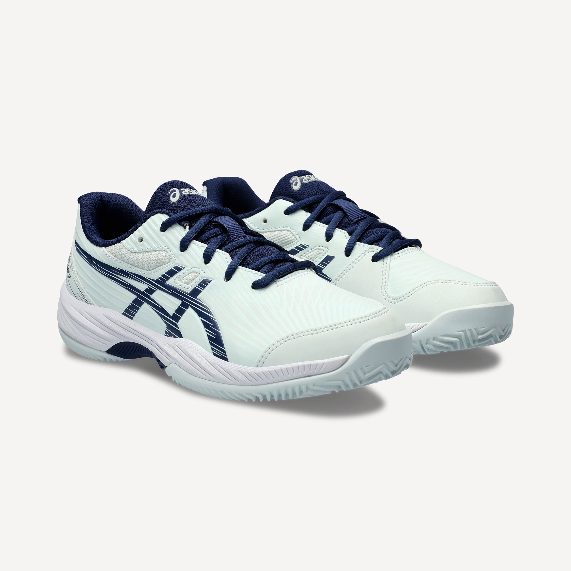 ASICS Gel-Game 9 Kids' Clay Court Tennis Shoes - Green (4)
