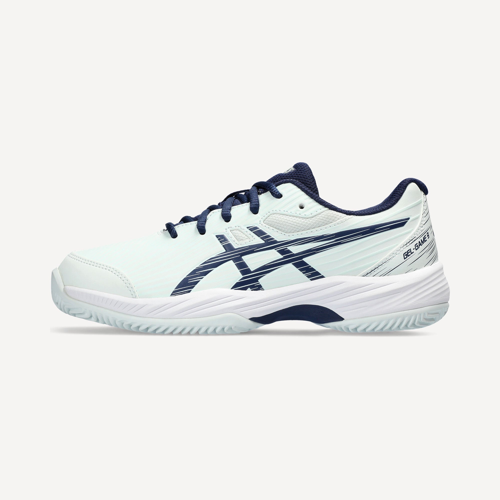 ASICS Gel-Game 9 Kids' Clay Court Tennis Shoes - Green (8)