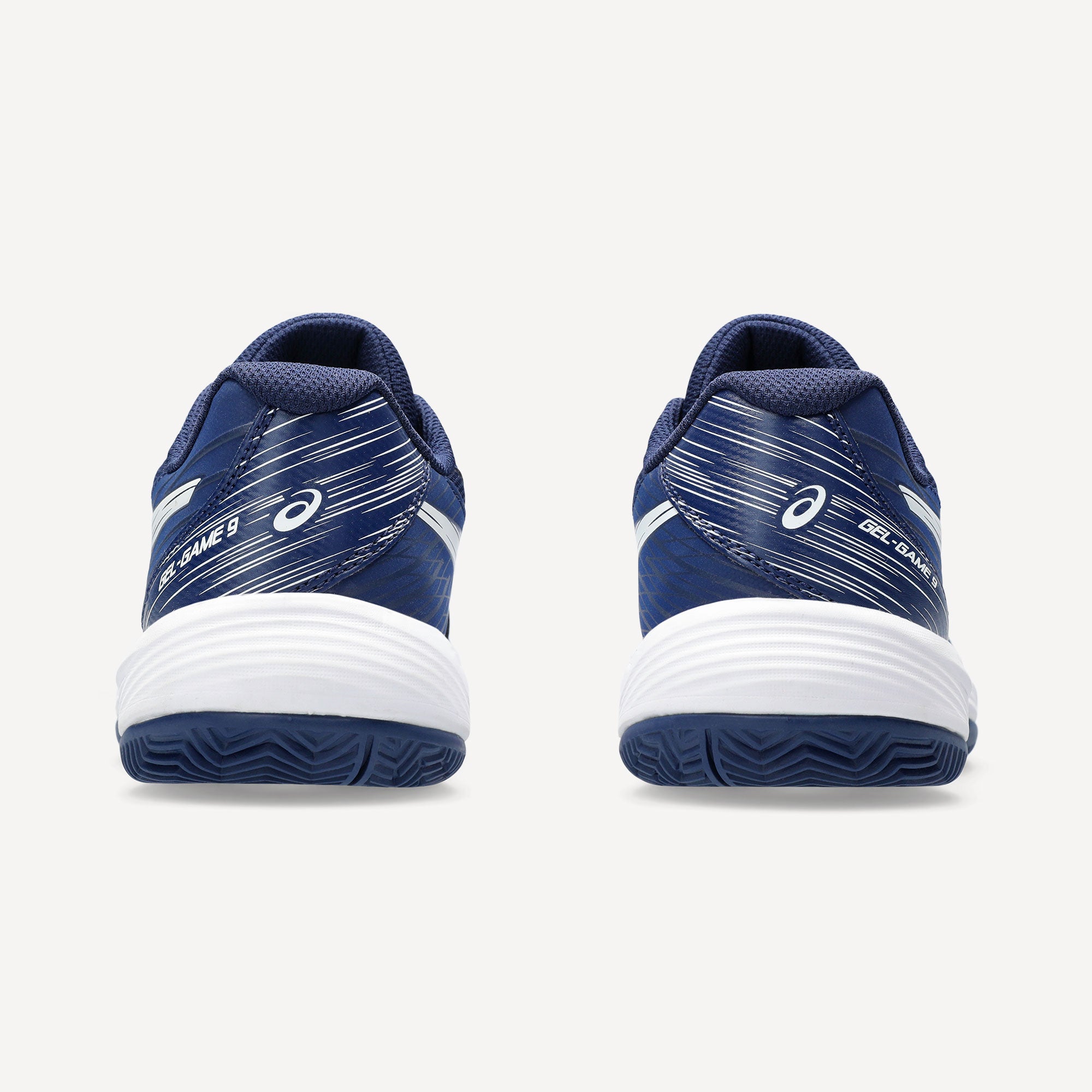 ASICS Gel-Game 9 Kids' Clay Court Tennis Shoes - Dark Blue (6)