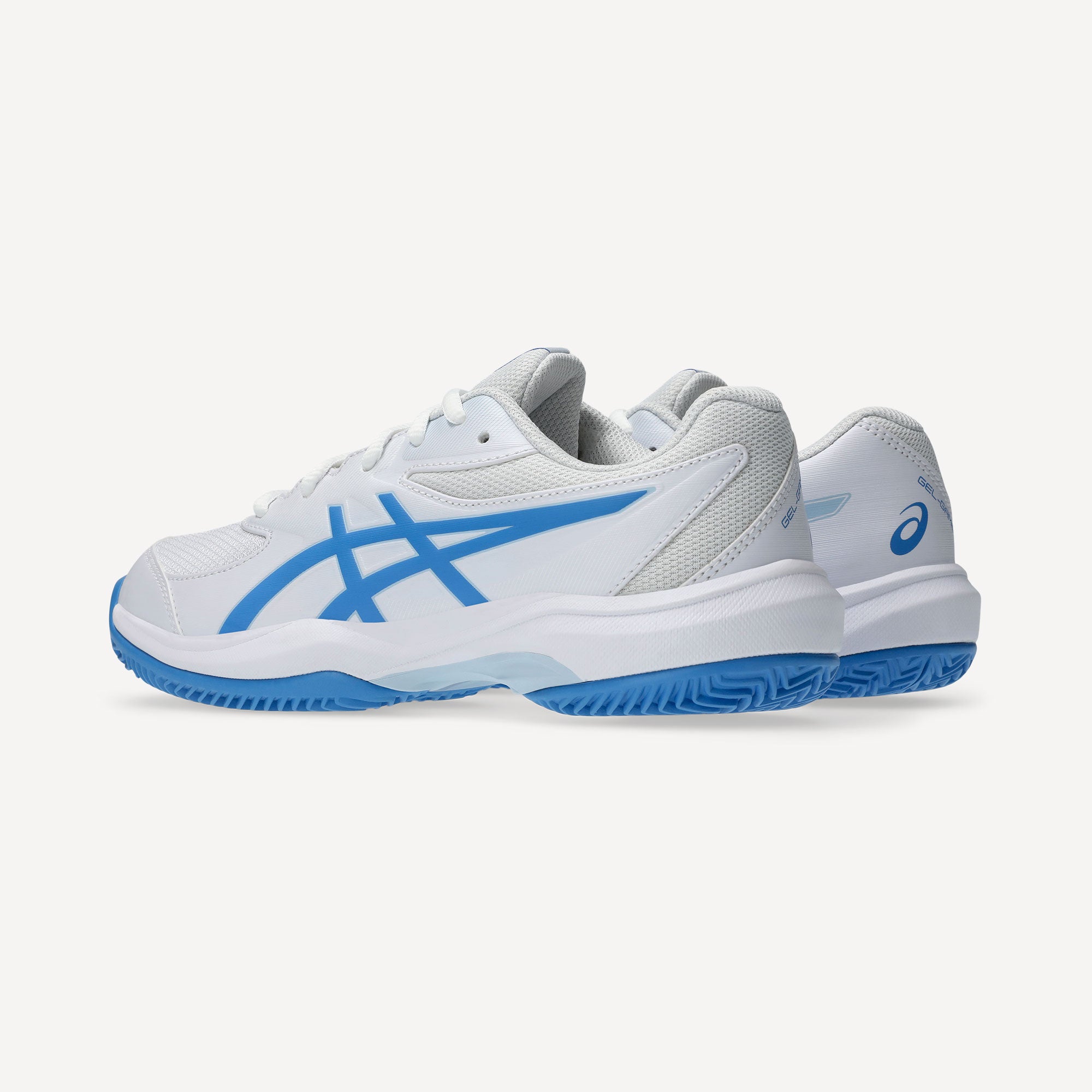 ASICS Gel-Game Kids' Clay Court Tennis Shoes - White (5)