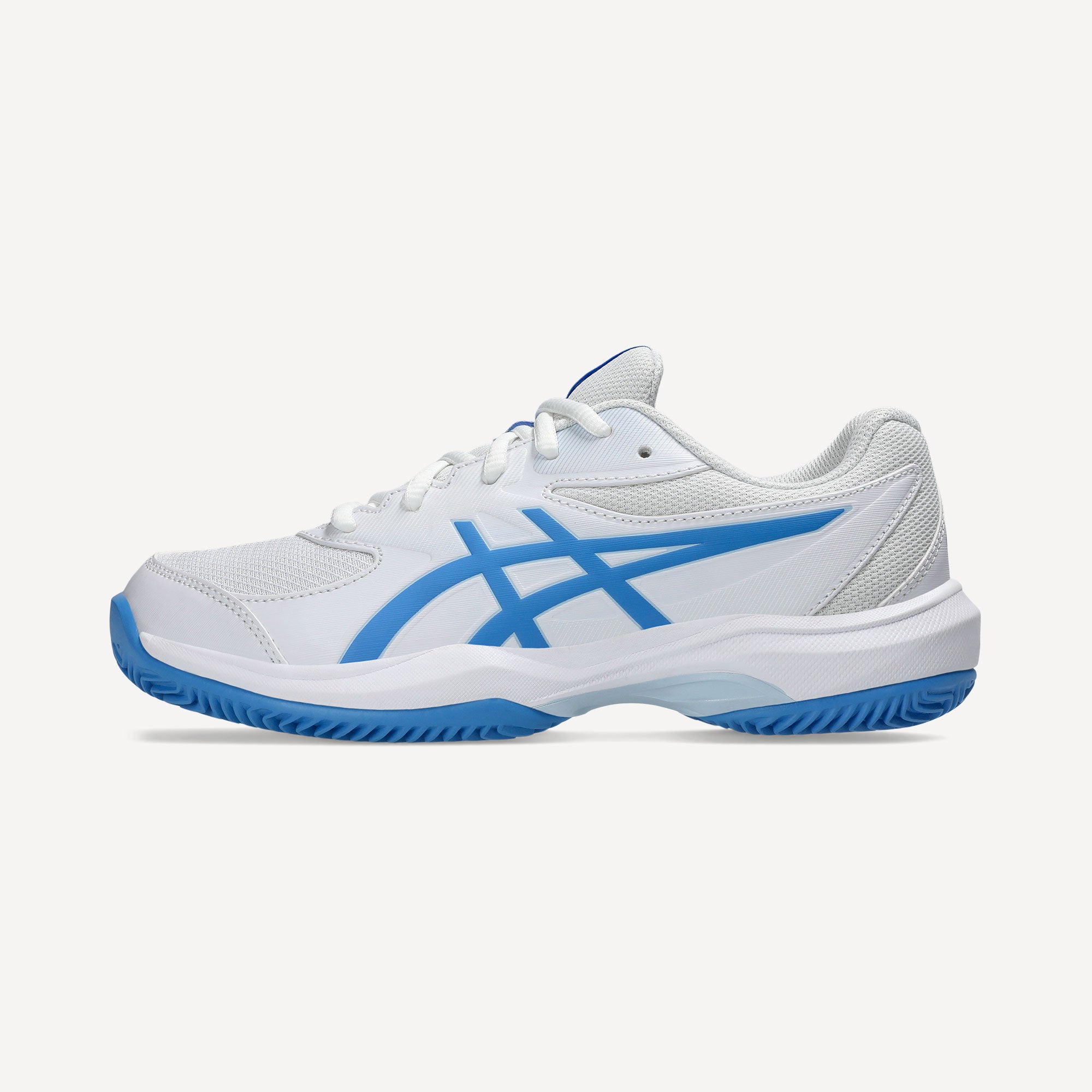 ASICS Gel-Game Kids' Clay Court Tennis Shoes - White (8)