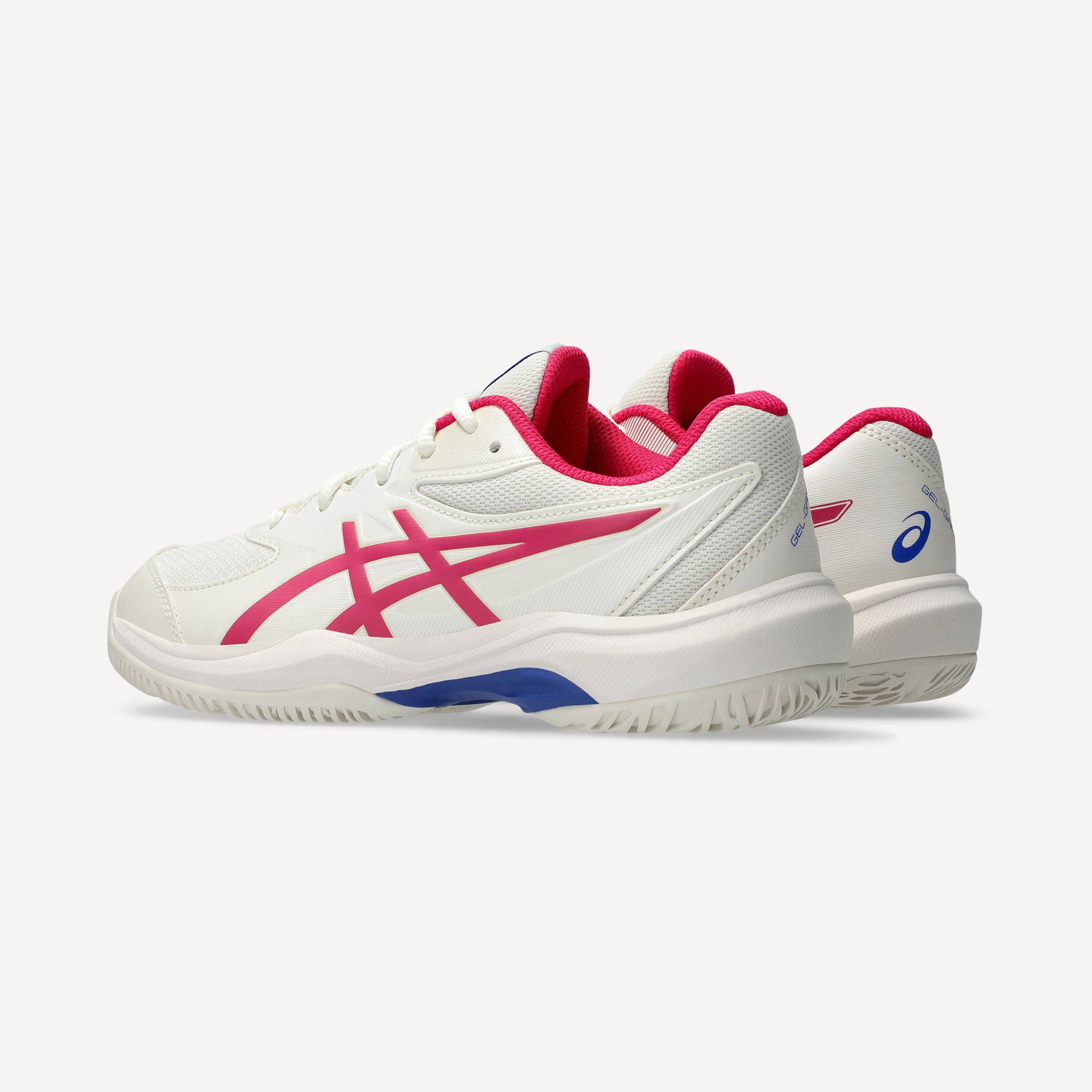 ASICS Gel-Game Kids' Tennis Shoes - Off-White (5)