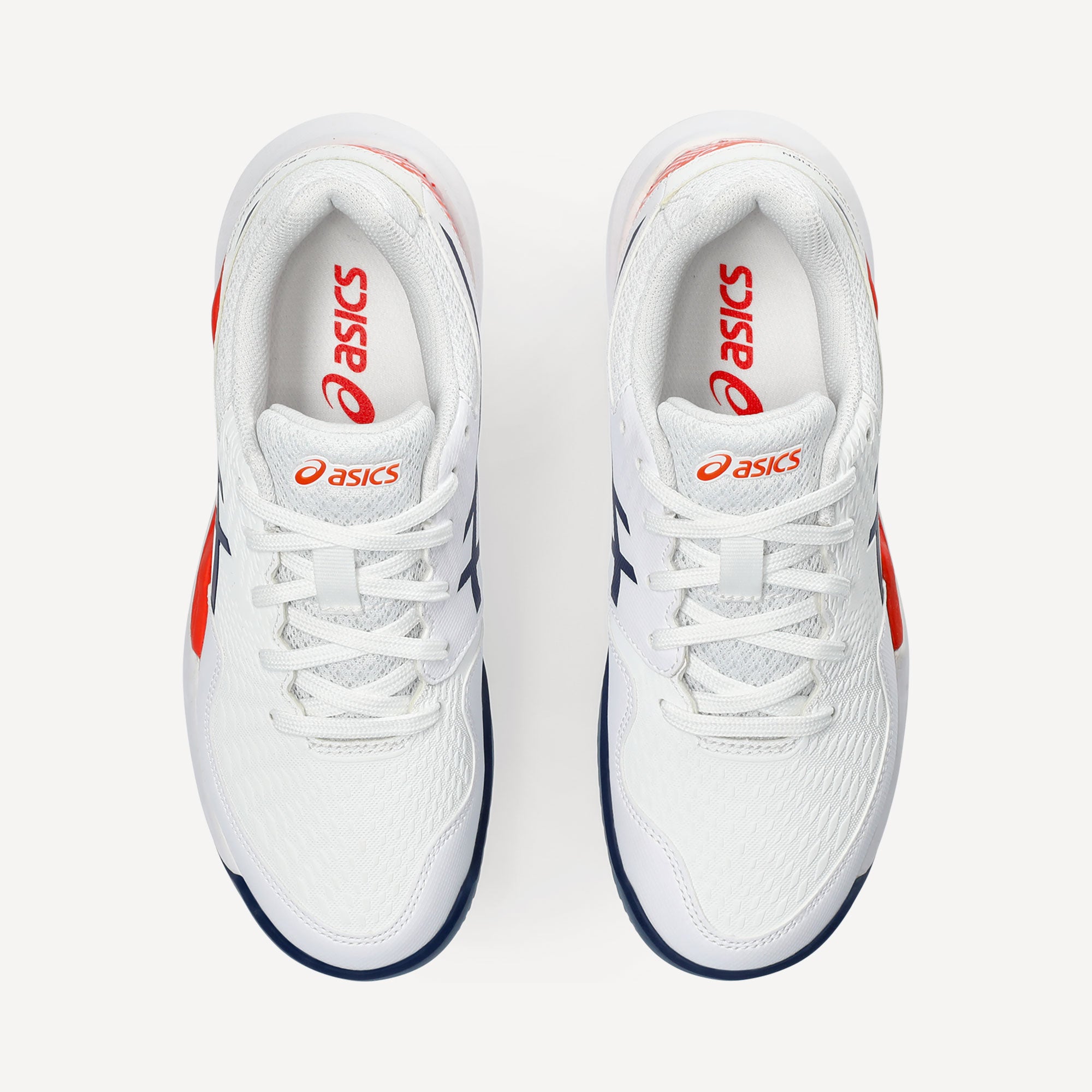 ASICS Gel-Resolution 9 Kids' Clay Court Tennis Shoes - White (7)