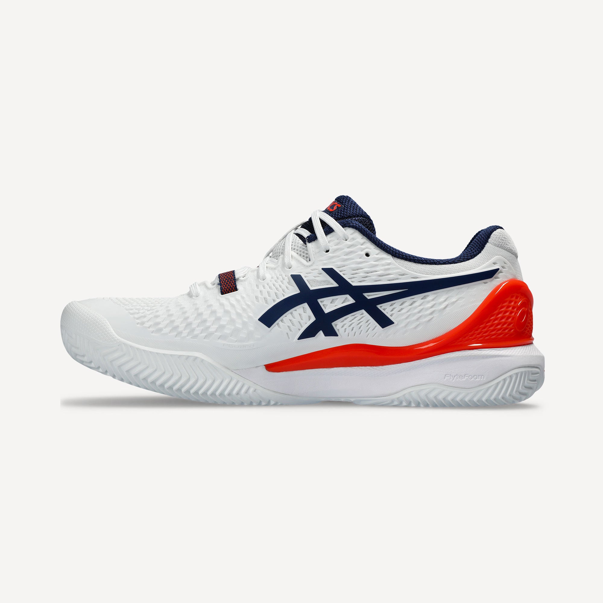 ASICS Gel-Resolution 9 Men's Clay Court Tennis Shoes - White (3)