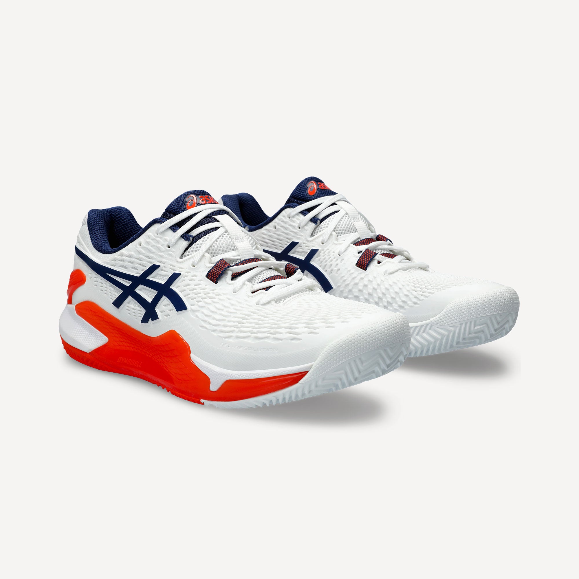 ASICS Gel-Resolution 9 Men's Clay Court Tennis Shoes - White (4)