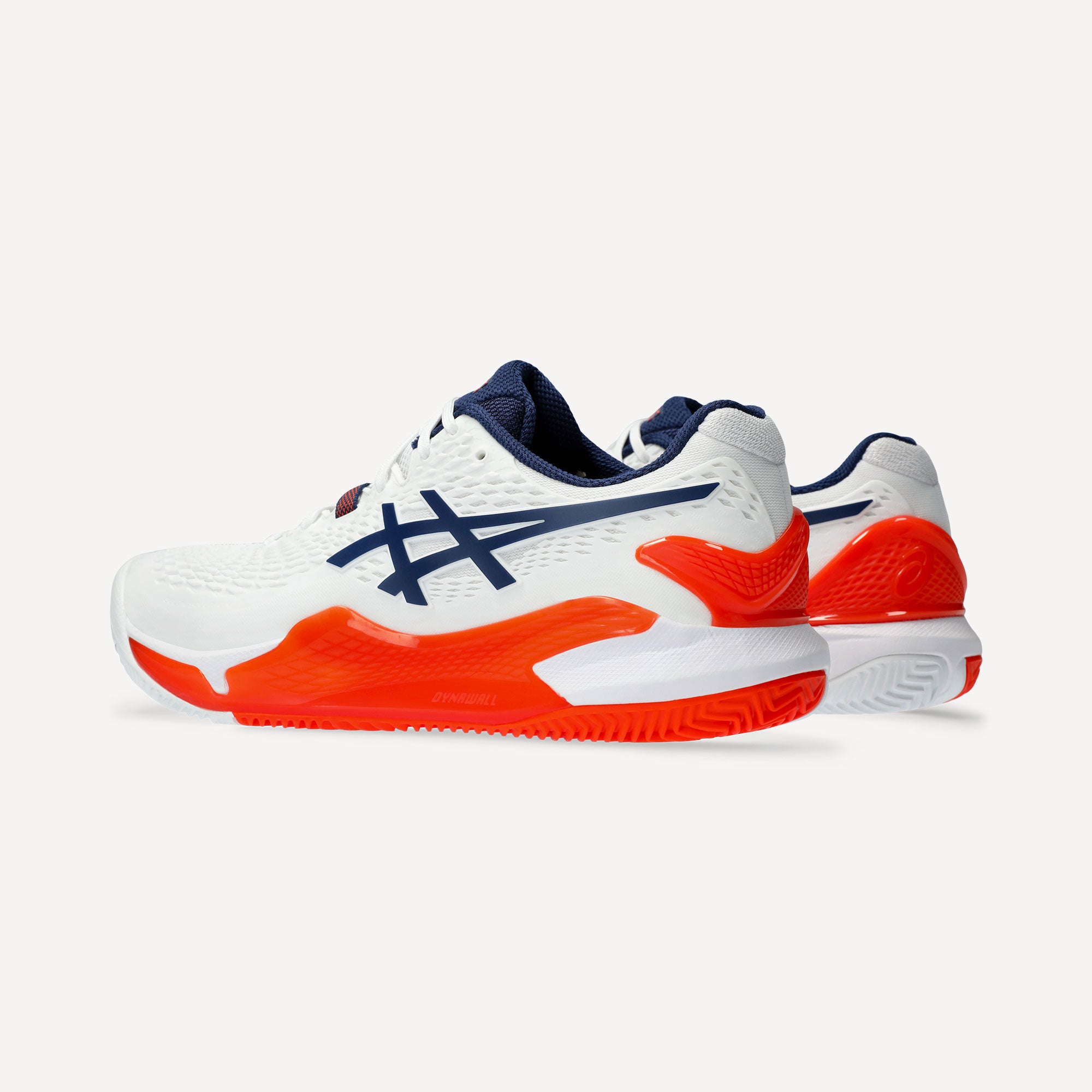 ASICS Gel-Resolution 9 Men's Clay Court Tennis Shoes - White (5)