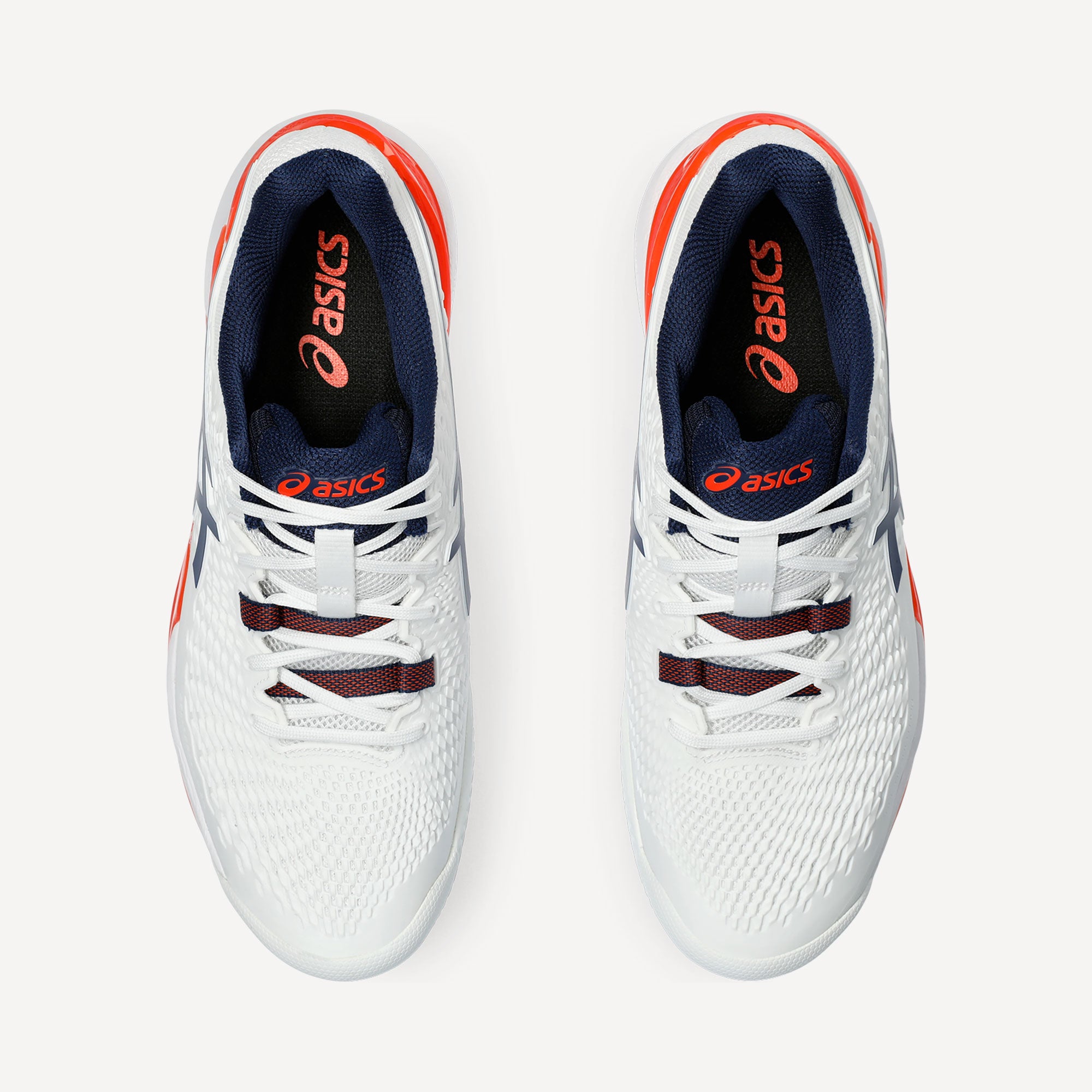 ASICS Gel-Resolution 9 Men's Clay Court Tennis Shoes - White (7)