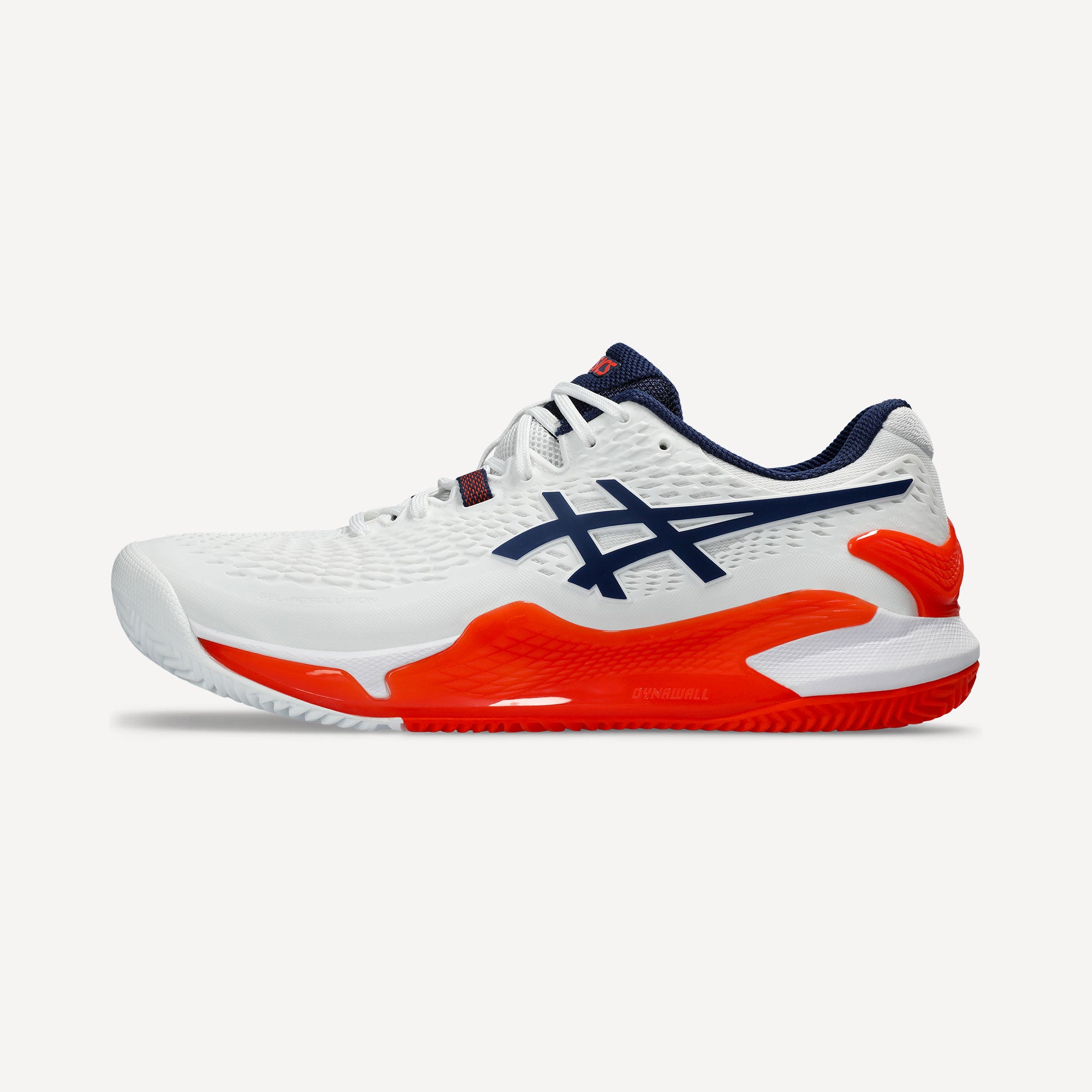 ASICS Gel-Resolution 9 Men's Clay Court Tennis Shoes - White (8)