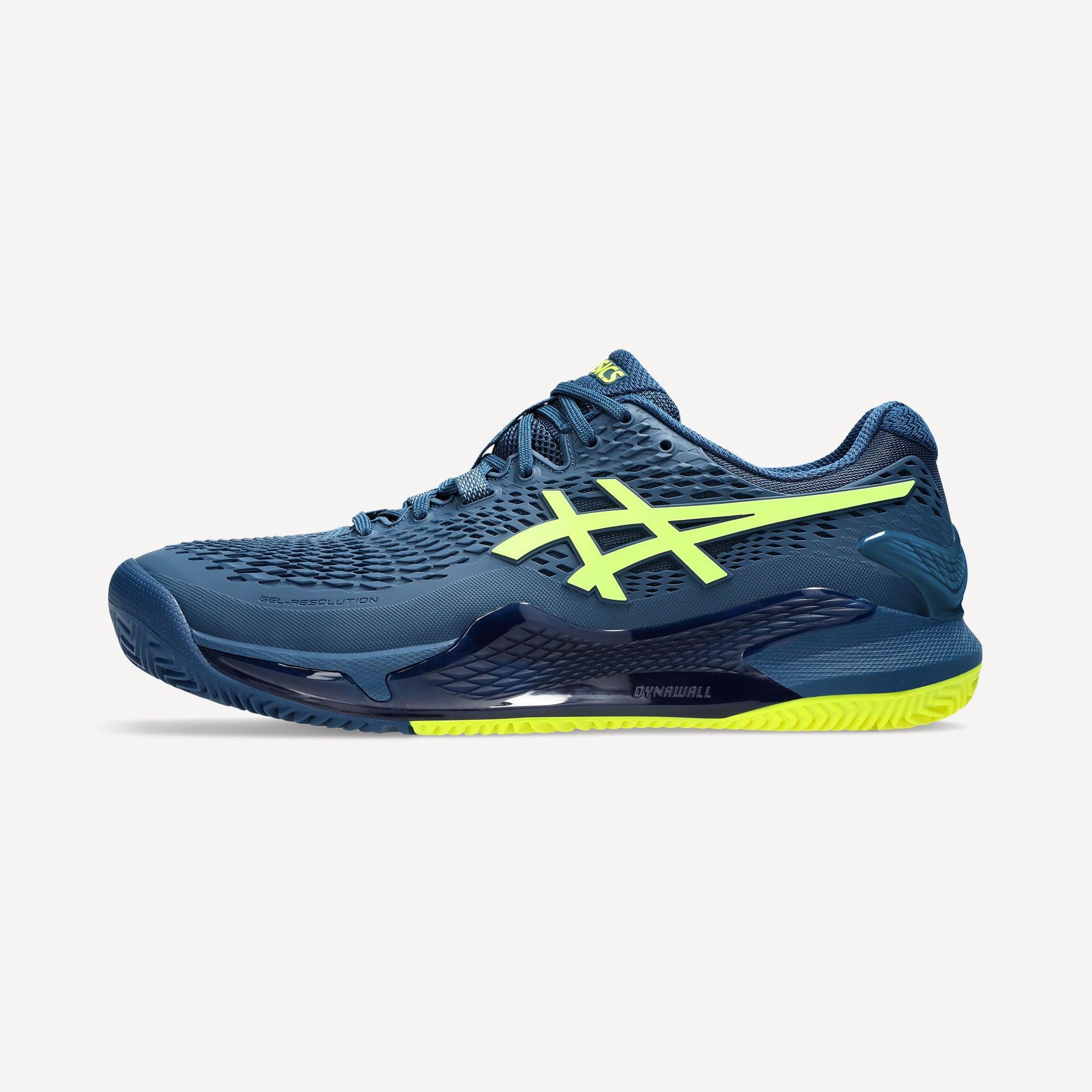 ASICS Gel-Resolution 9 Men's Clay Court Tennis Shoes - Blue (8)