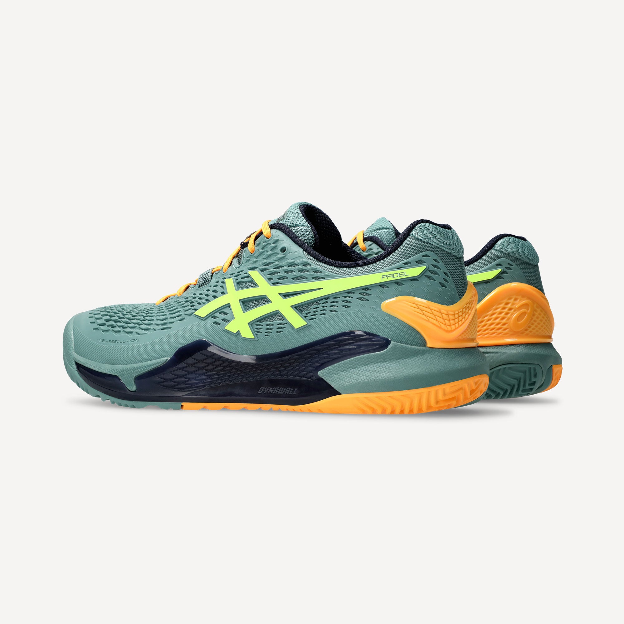 ASICS Gel-Resolution 9 Men's Padel Shoes - Green (5)