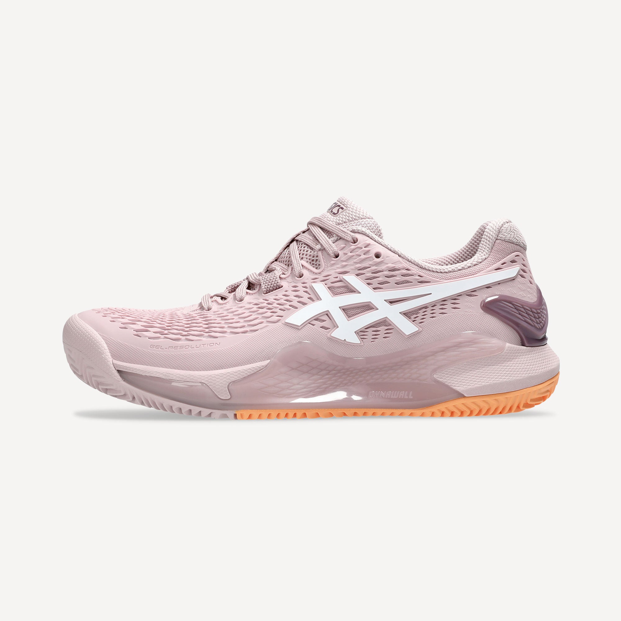 ASICS Gel-Resolution 9 Women's Clay Court Tennis Shoes - Pink (8)