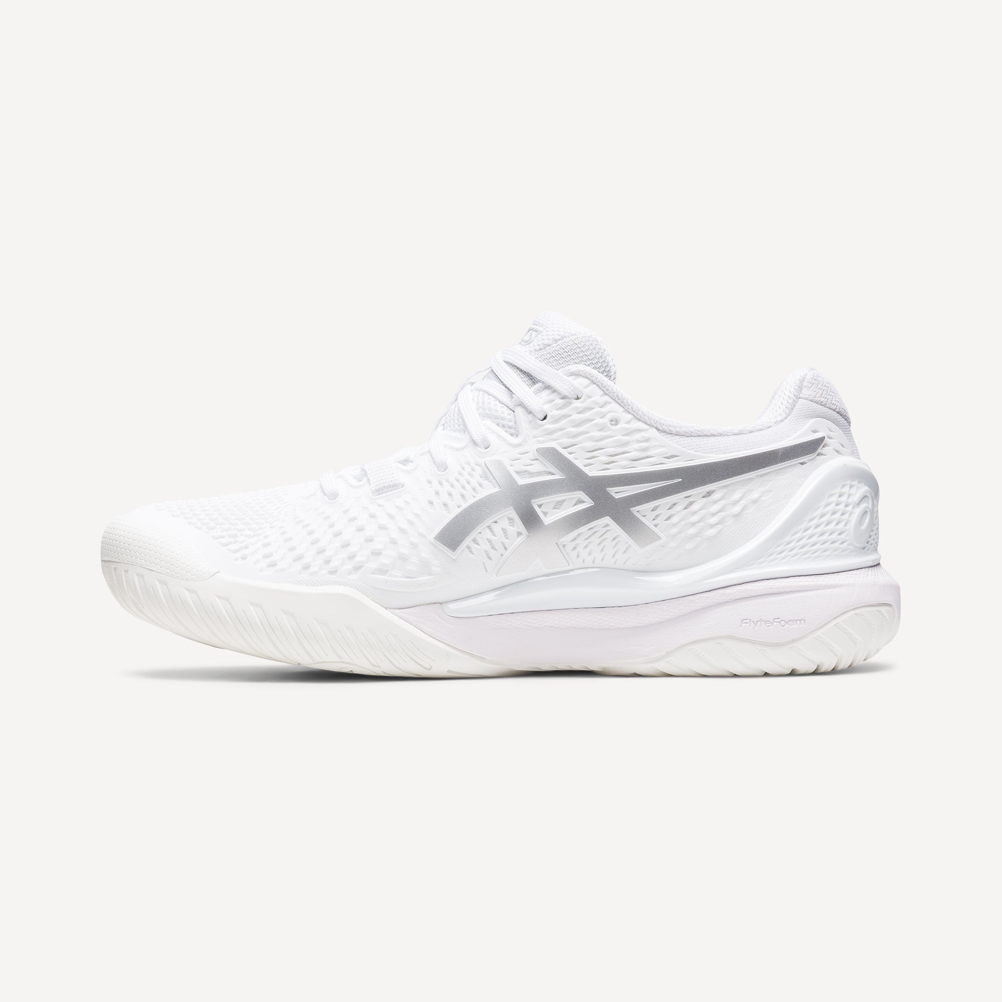 ASICS Gel-Resolution 9 Women's Hard Court Tennis Shoes White (3)