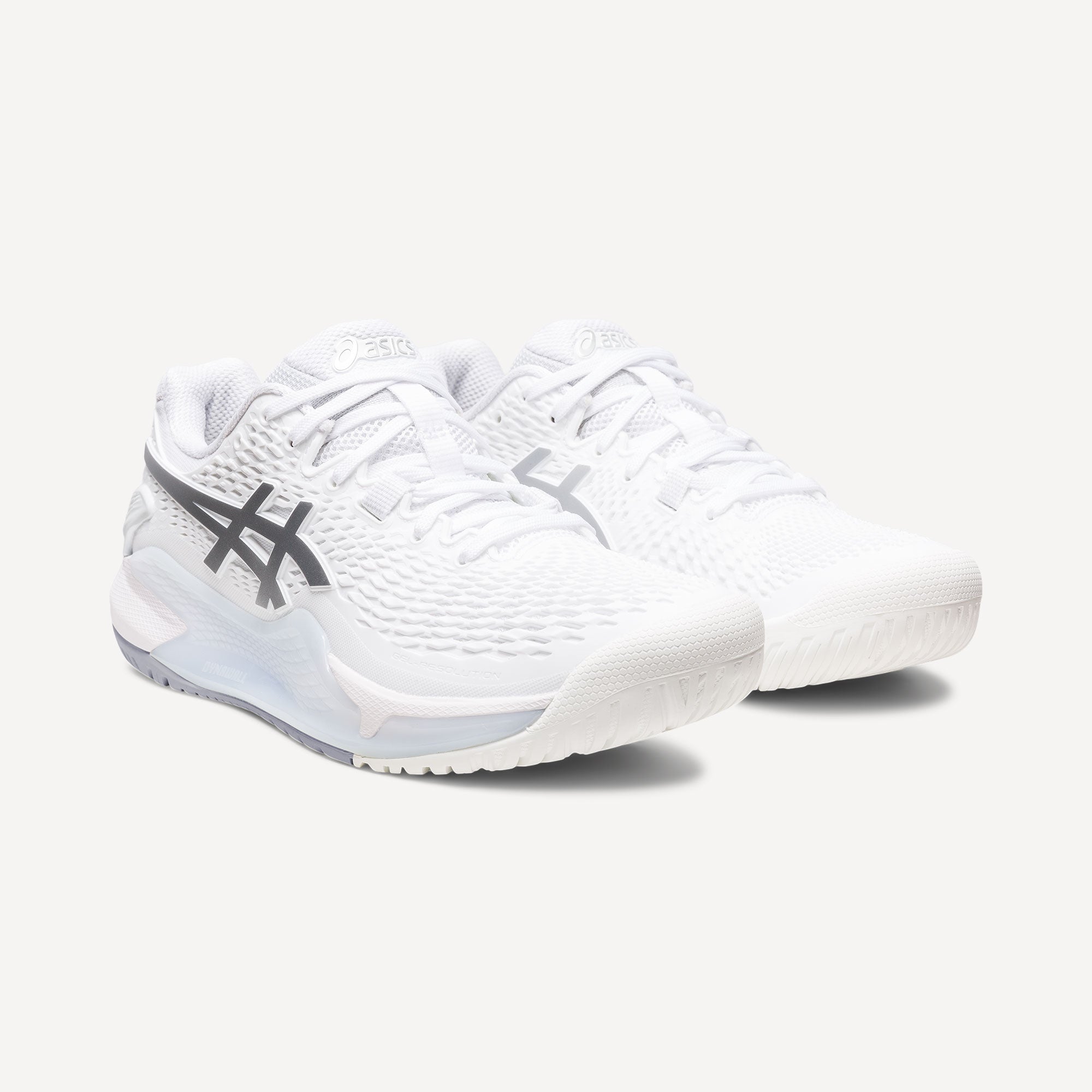 ASICS Gel-Resolution 9 Women's Hard Court Tennis Shoes White (4)