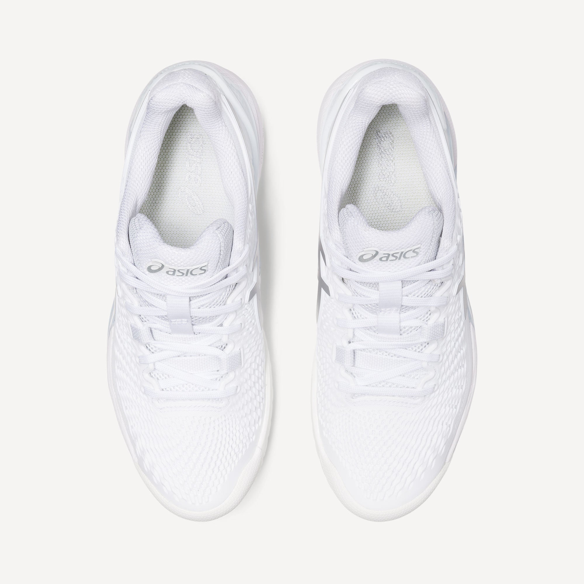 ASICS Gel-Resolution 9 Women's Hard Court Tennis Shoes White (7)