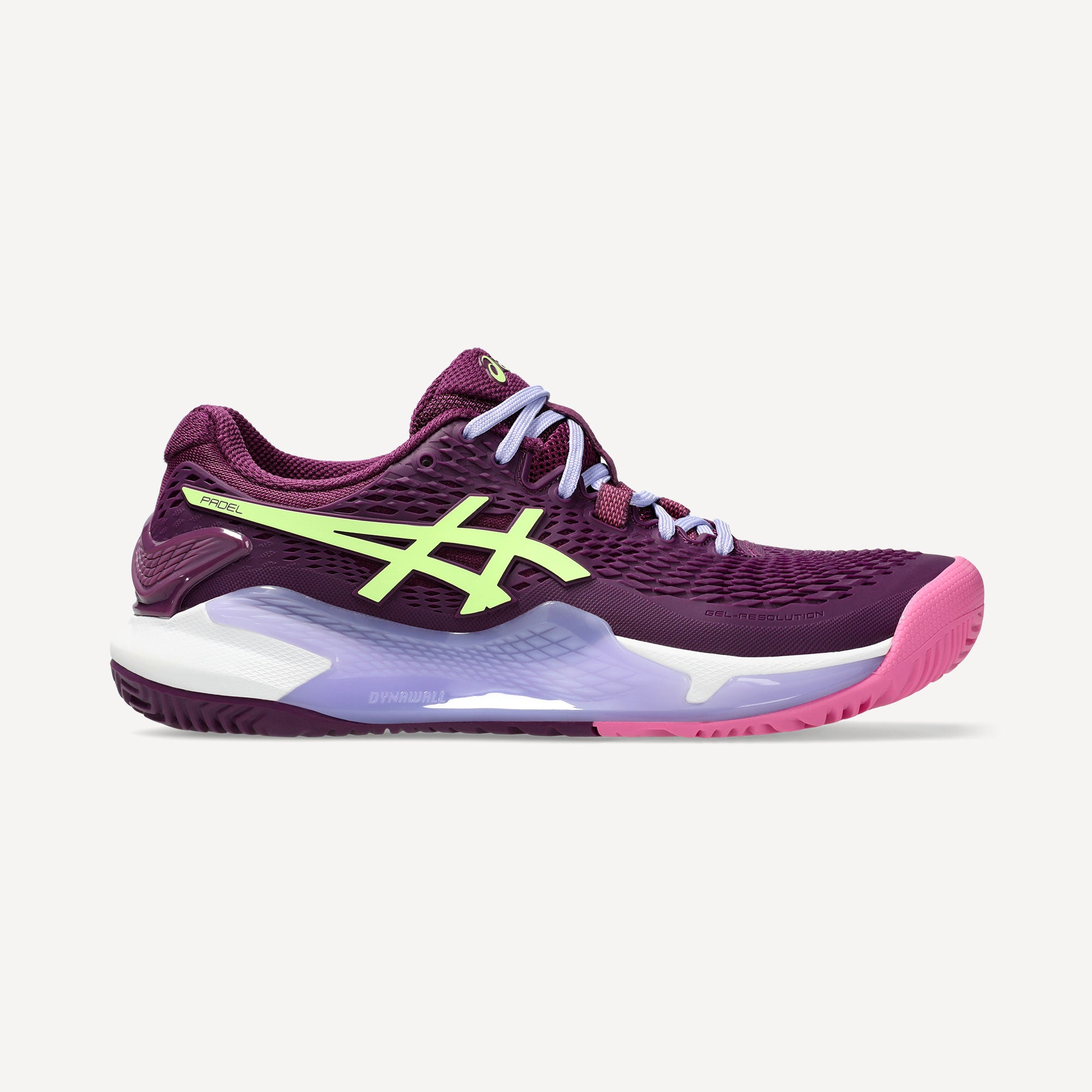 Asics purple tennis shoes hotsell